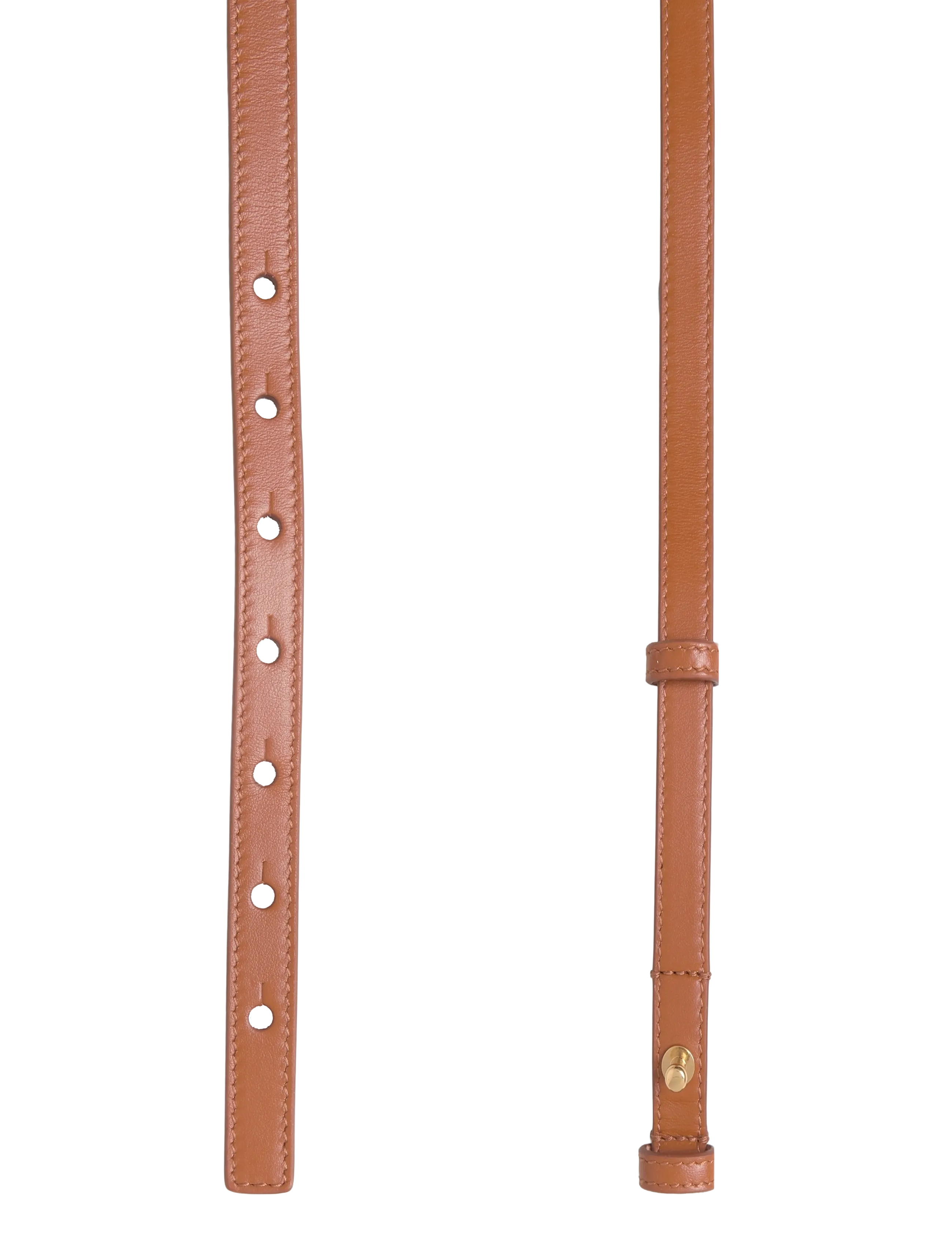 Chloé - Iconic Small Belt - leðurbelti - brown - 1