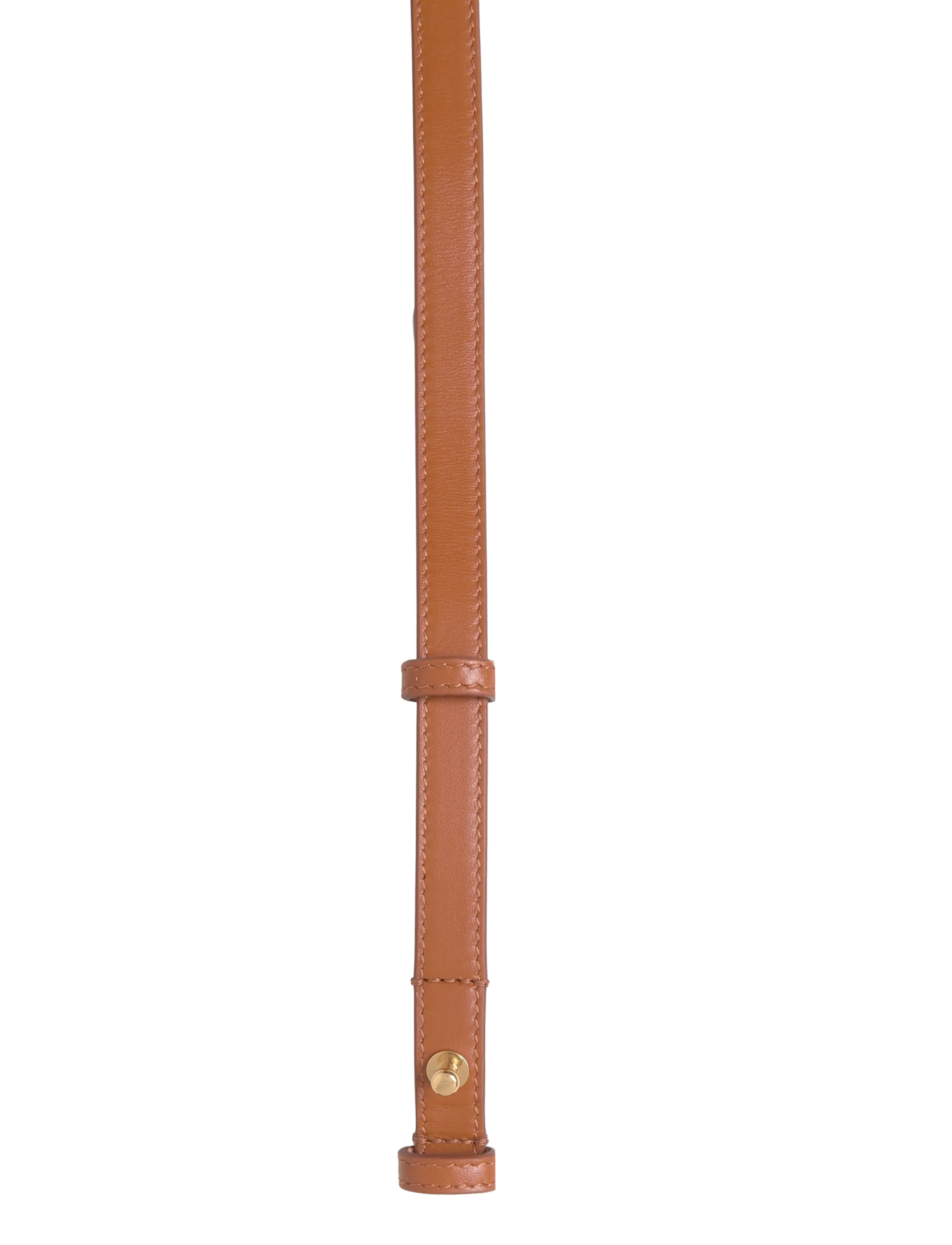 Chloé - Iconic Small Belt - leðurbelti - brown - 2