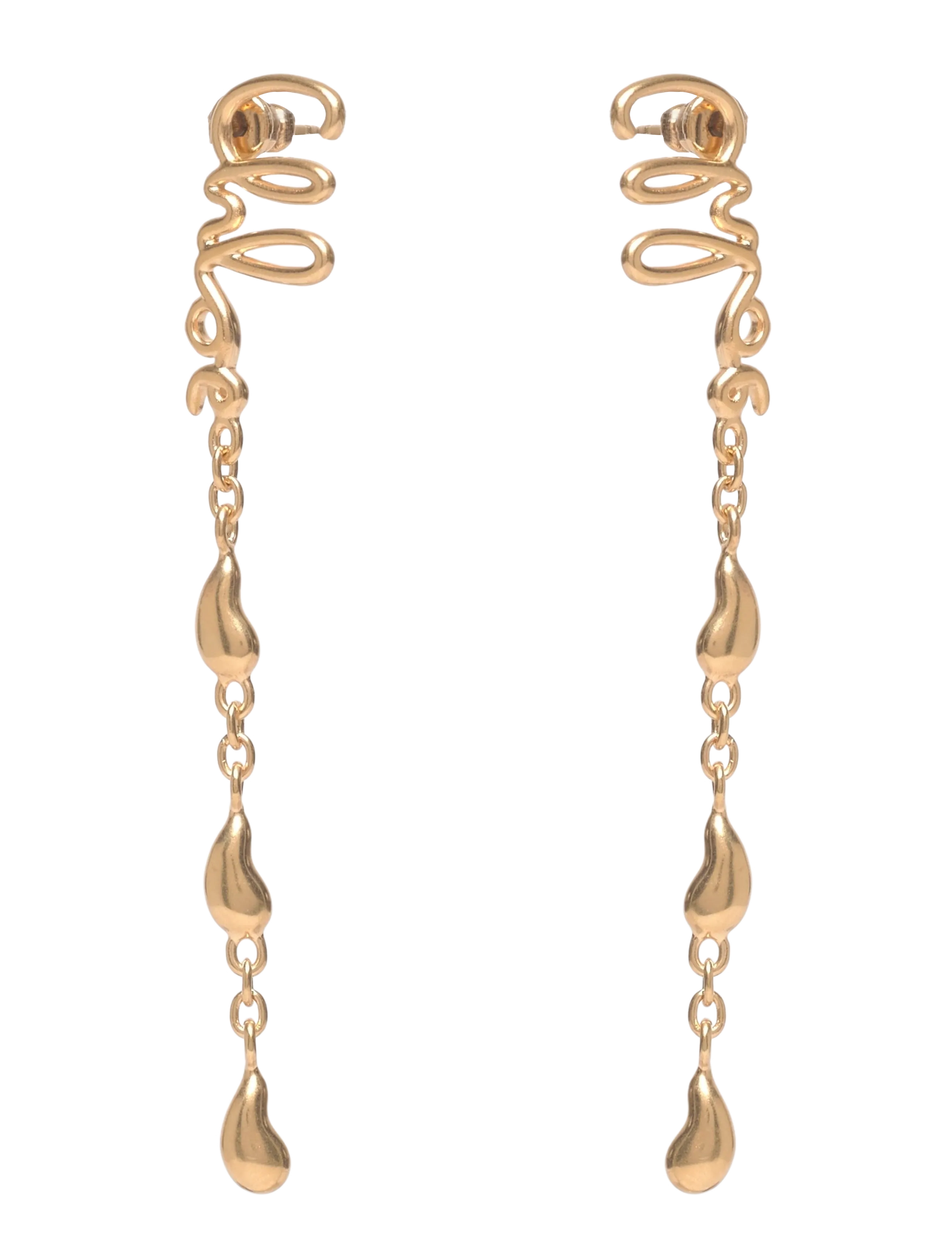 Chloé Iconic Earrings - Festtøj - GOLD / gold