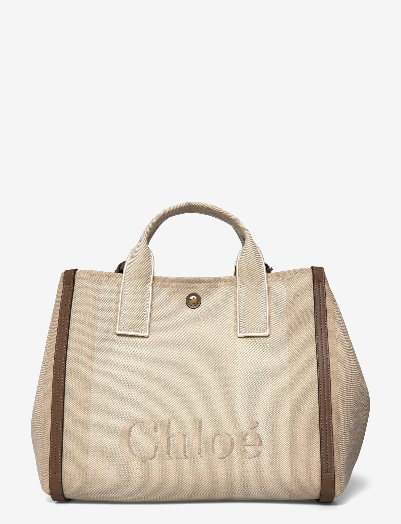 Chloé - Carry Tote Bag - tote bags - beige - 1