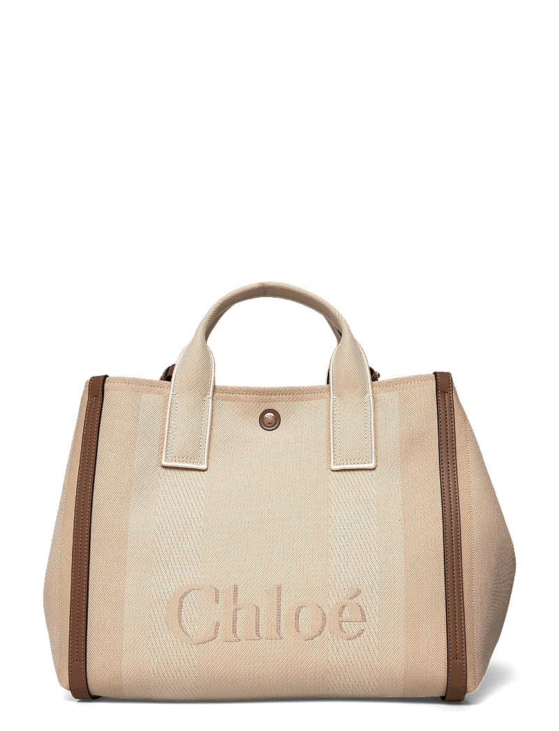 Chloé - Carry Tote Bag - tote bags - beige - 1