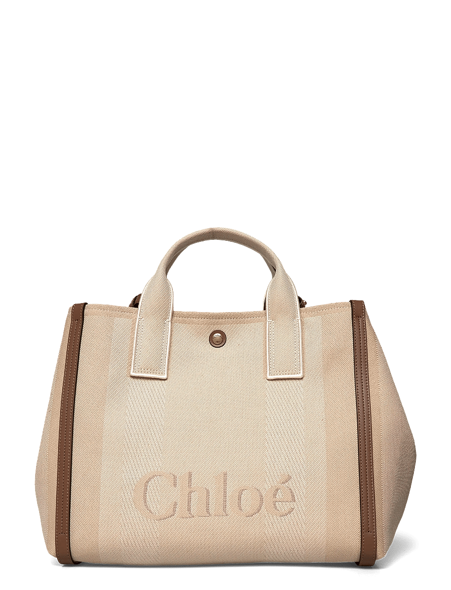 Chloé - Carry Tote Bag - tote bags - beige - 1
