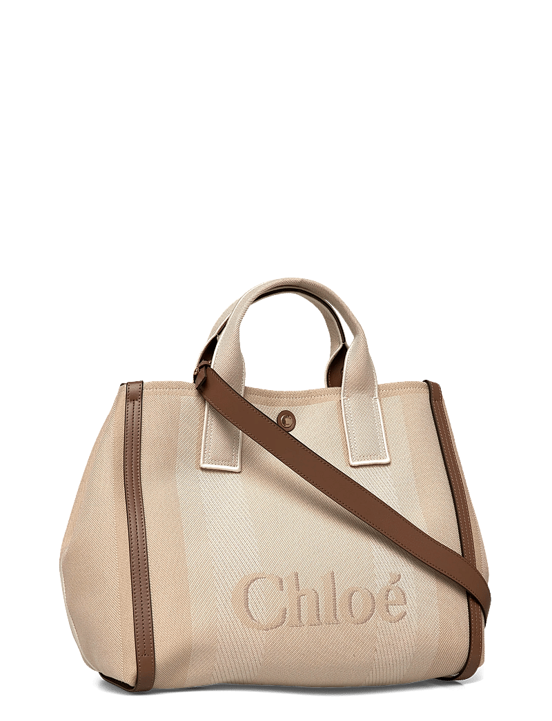 Chloé - Carry Tote Bag - tote bags - beige - 2