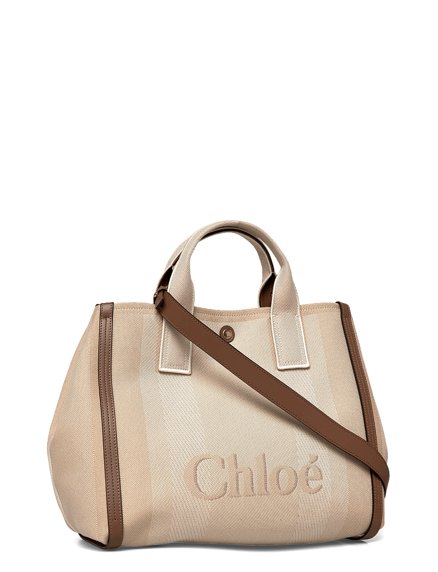 Chloé - Carry Tote Bag - tote bags - beige - 2