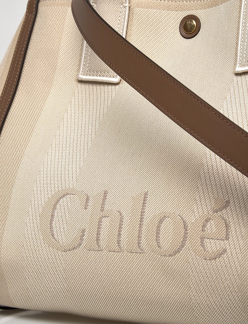 Chloé - Carry Tote Bag - tote bags - beige - 4