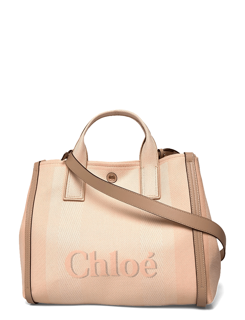 Chloé - Carry Tote Bag - tote bags - pink - 0