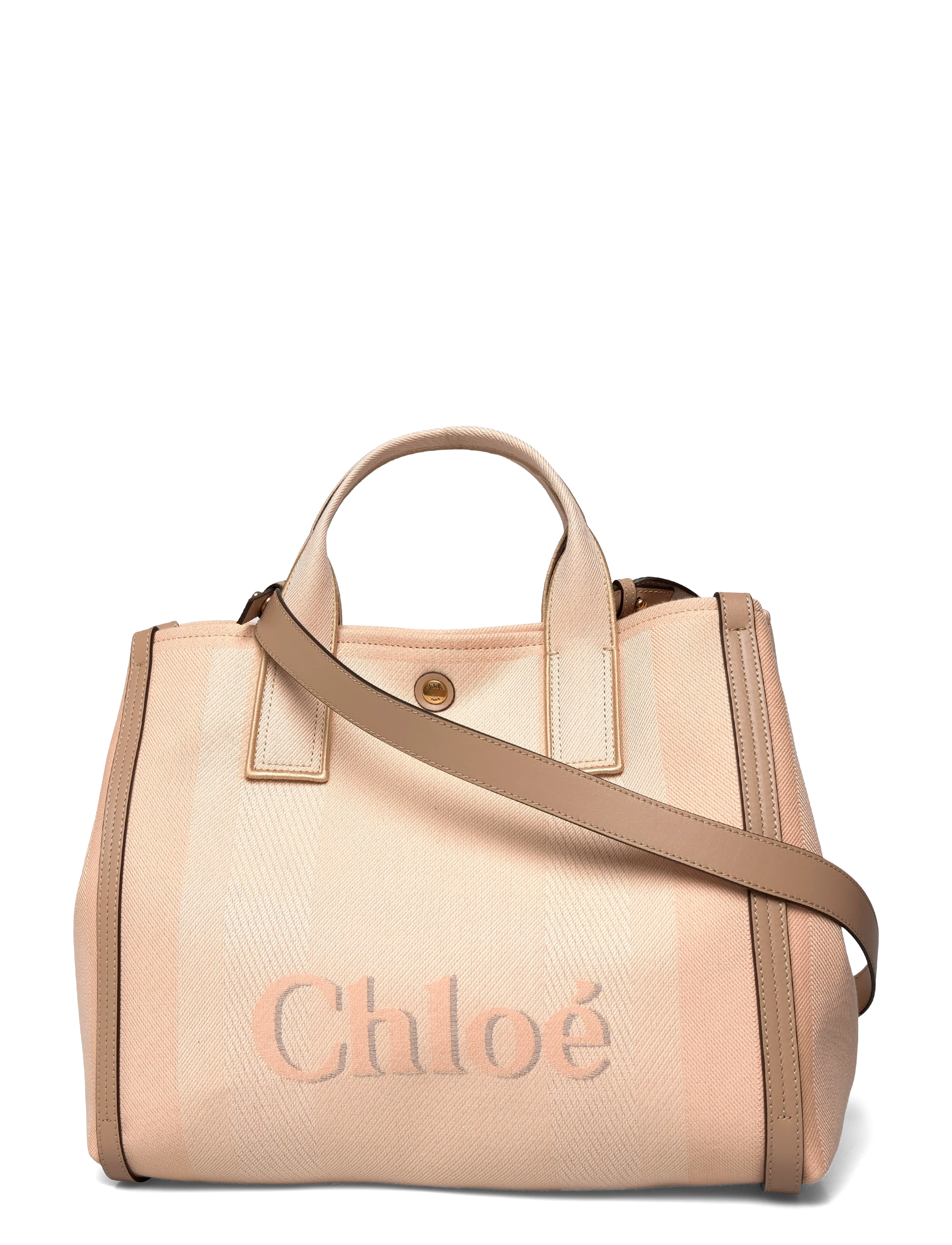Chloé Carry Tote Bag - Shopper - PINK / pink/rose