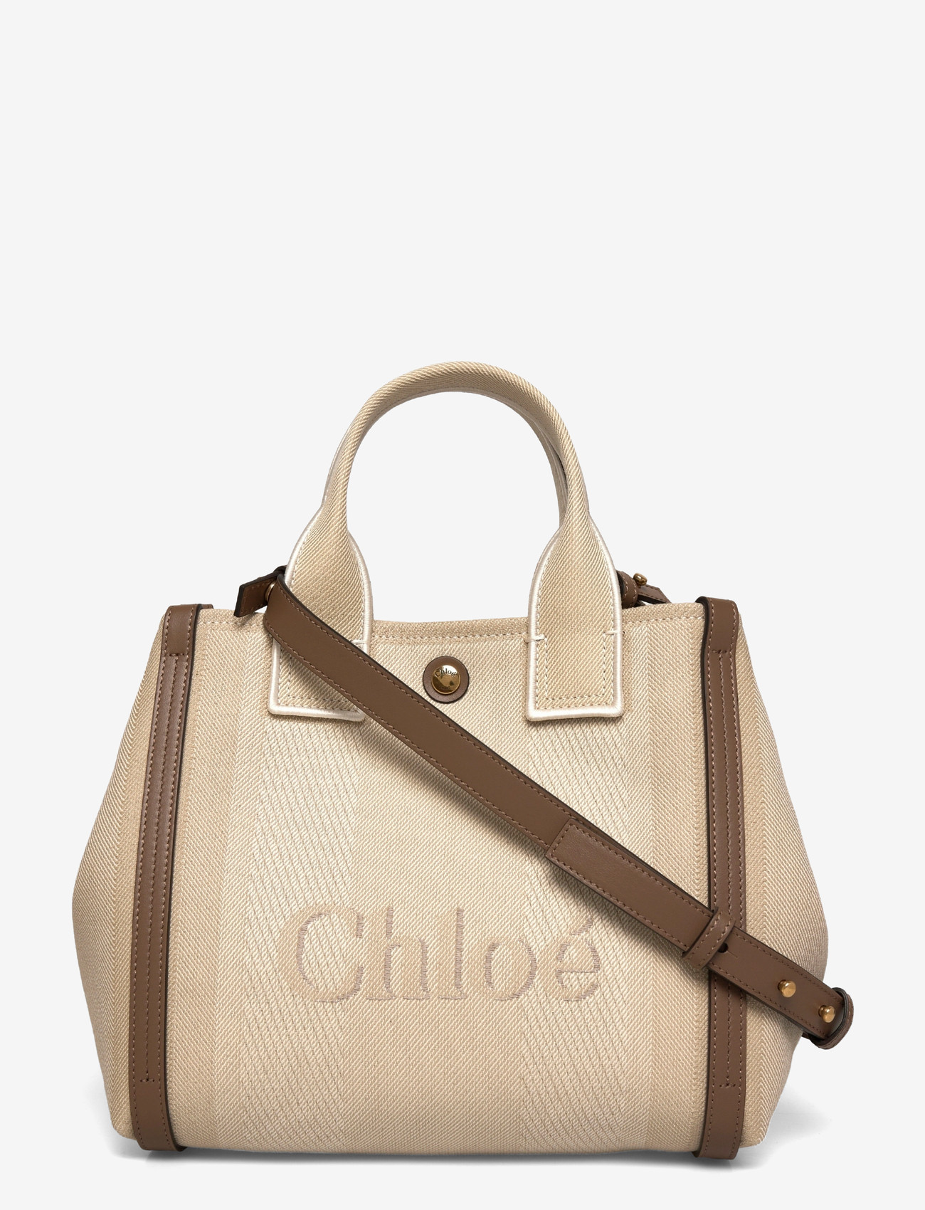 Chloé - Carry Tote Bag - special occasions - beige - 0