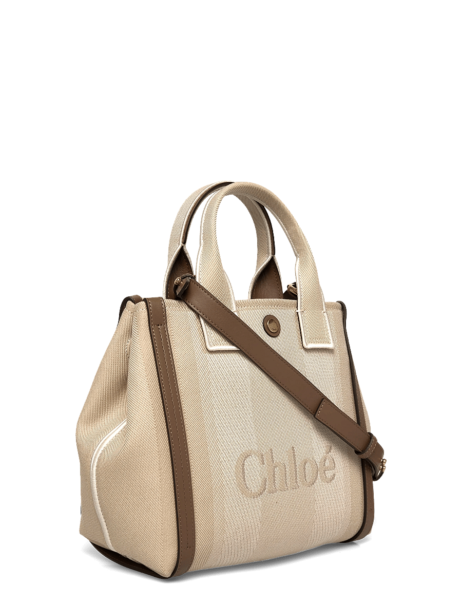 Chloé - Carry Tote Bag - henkeltaschen - beige - 2
