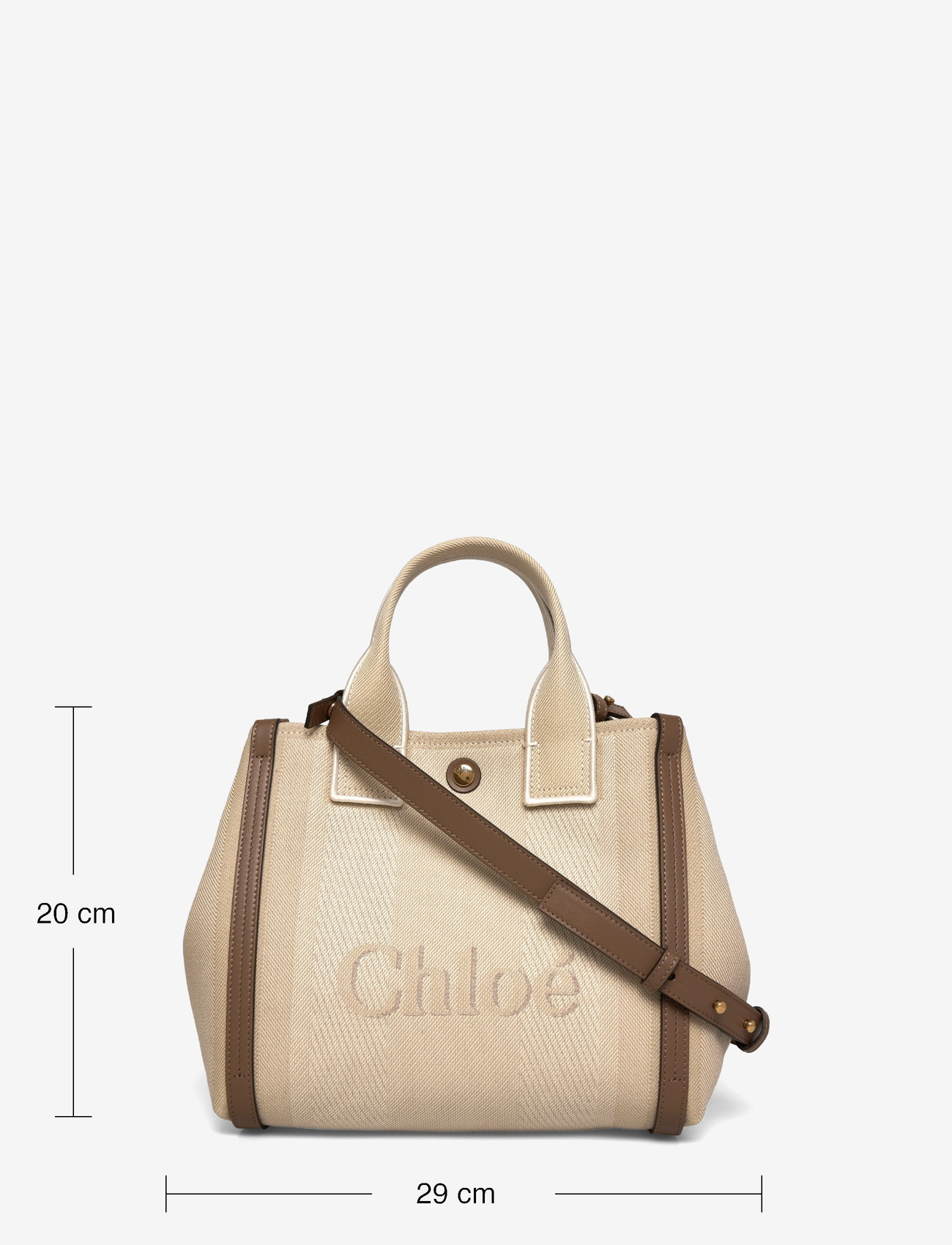 Chloé - Carry Tote Bag - special occasions - beige - 3