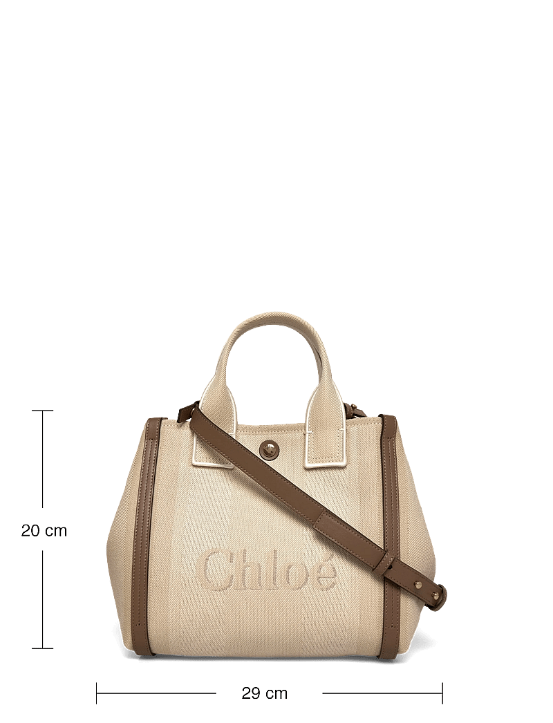 Chloé - Carry Tote Bag - henkeltaschen - beige - 3