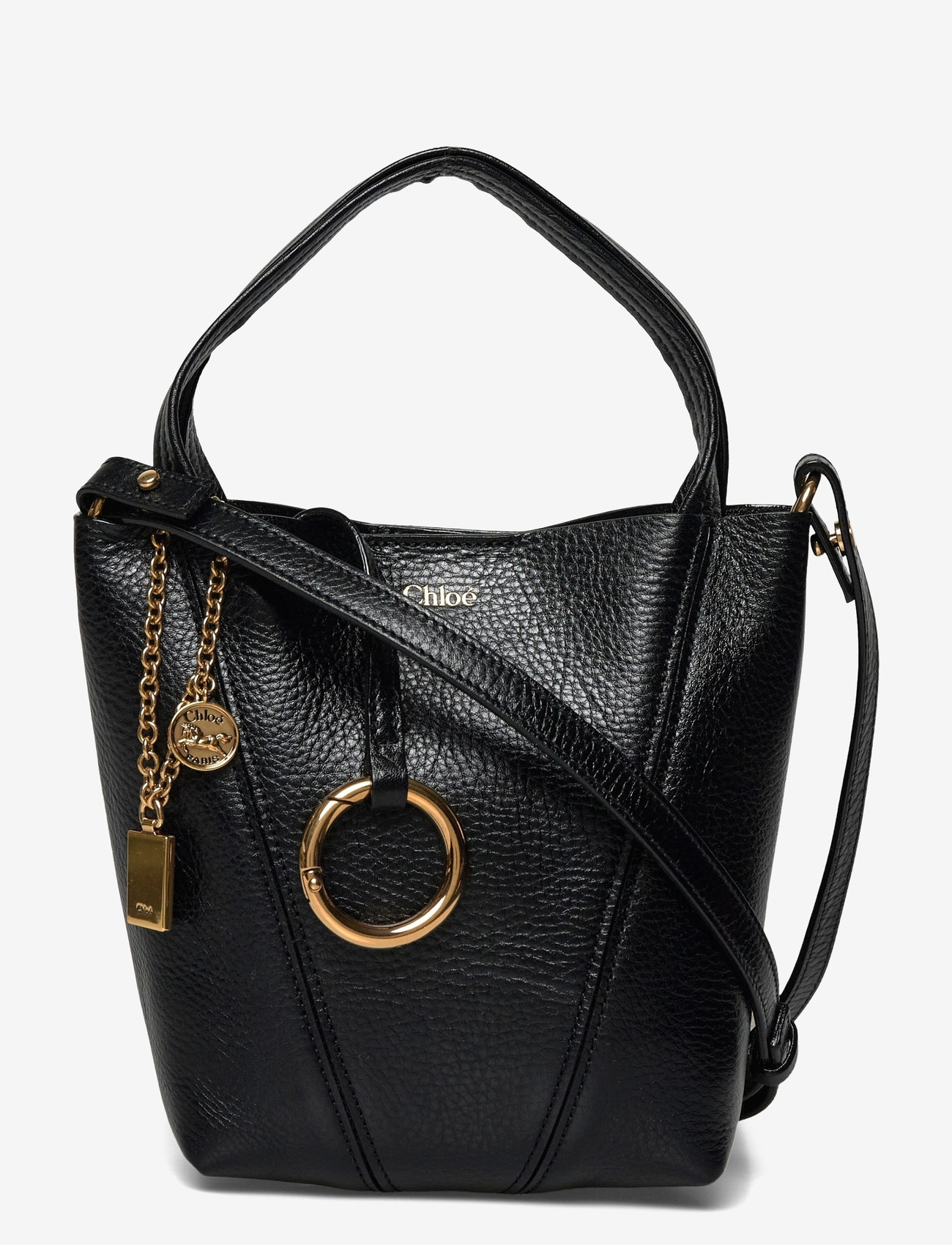 Chloé - Spin Tote Bag - tote bags - black - 0