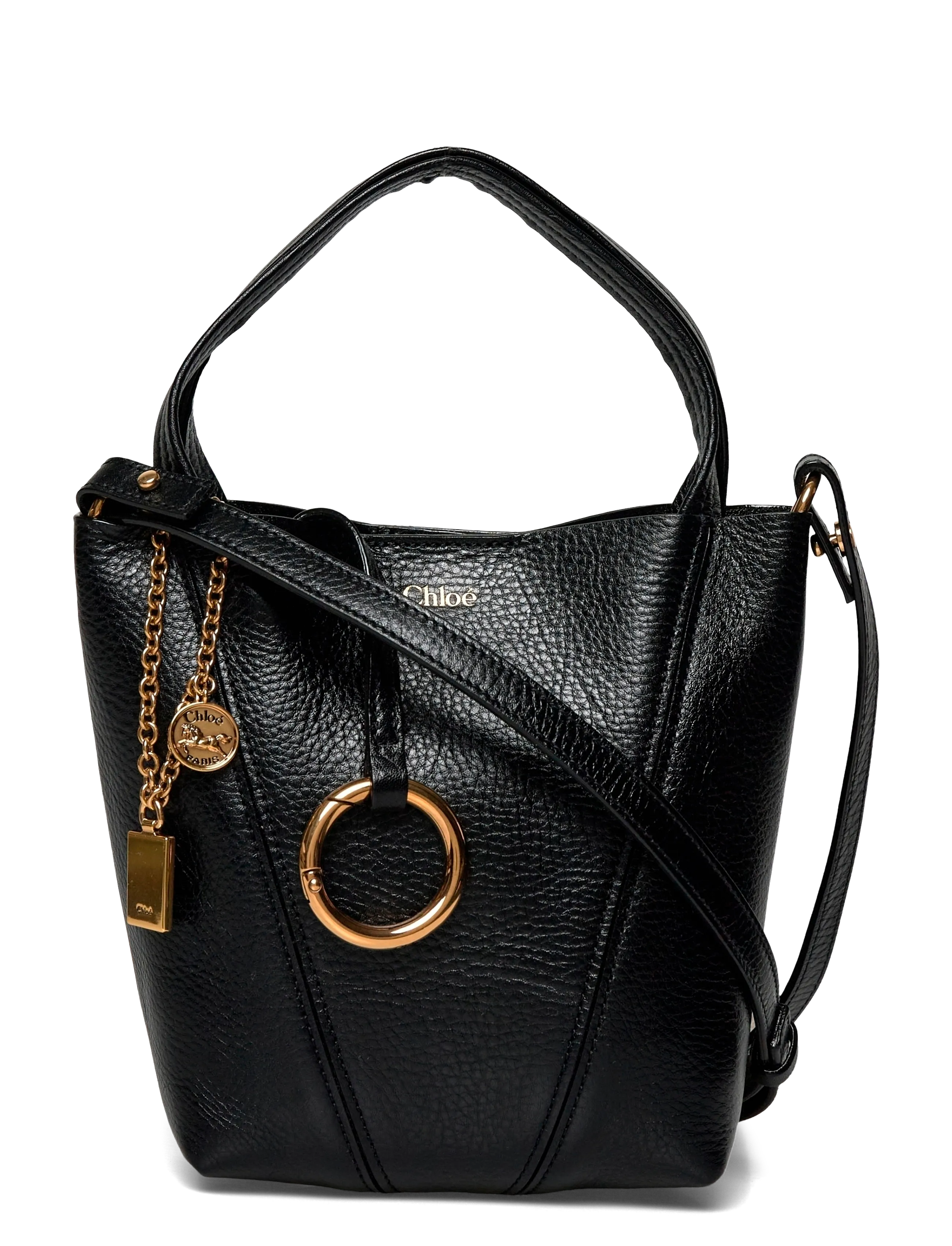Chloé Spin Tote Bag - Last chance - BLACK / black