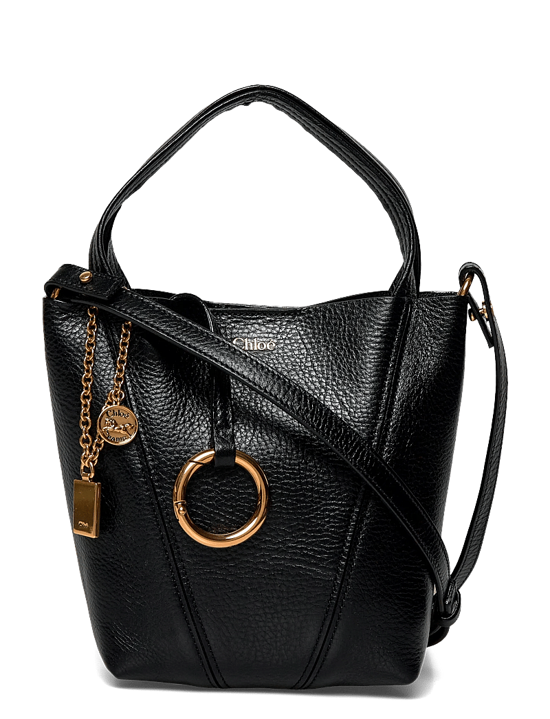 Chloé - Spin Tote Bag - tote bags - black - 0