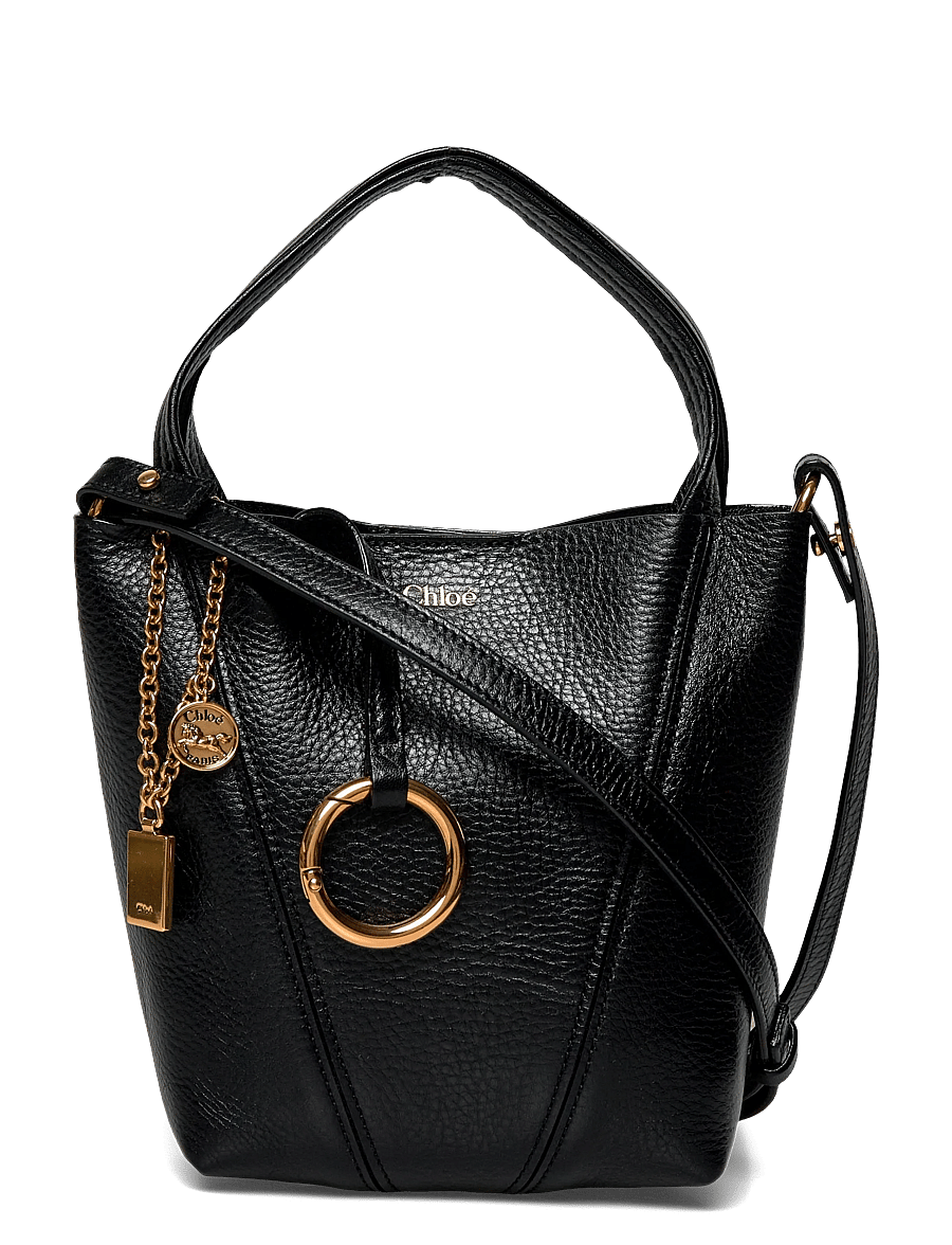 Chloé - Spin Tote Bag - tote bags - black - 0