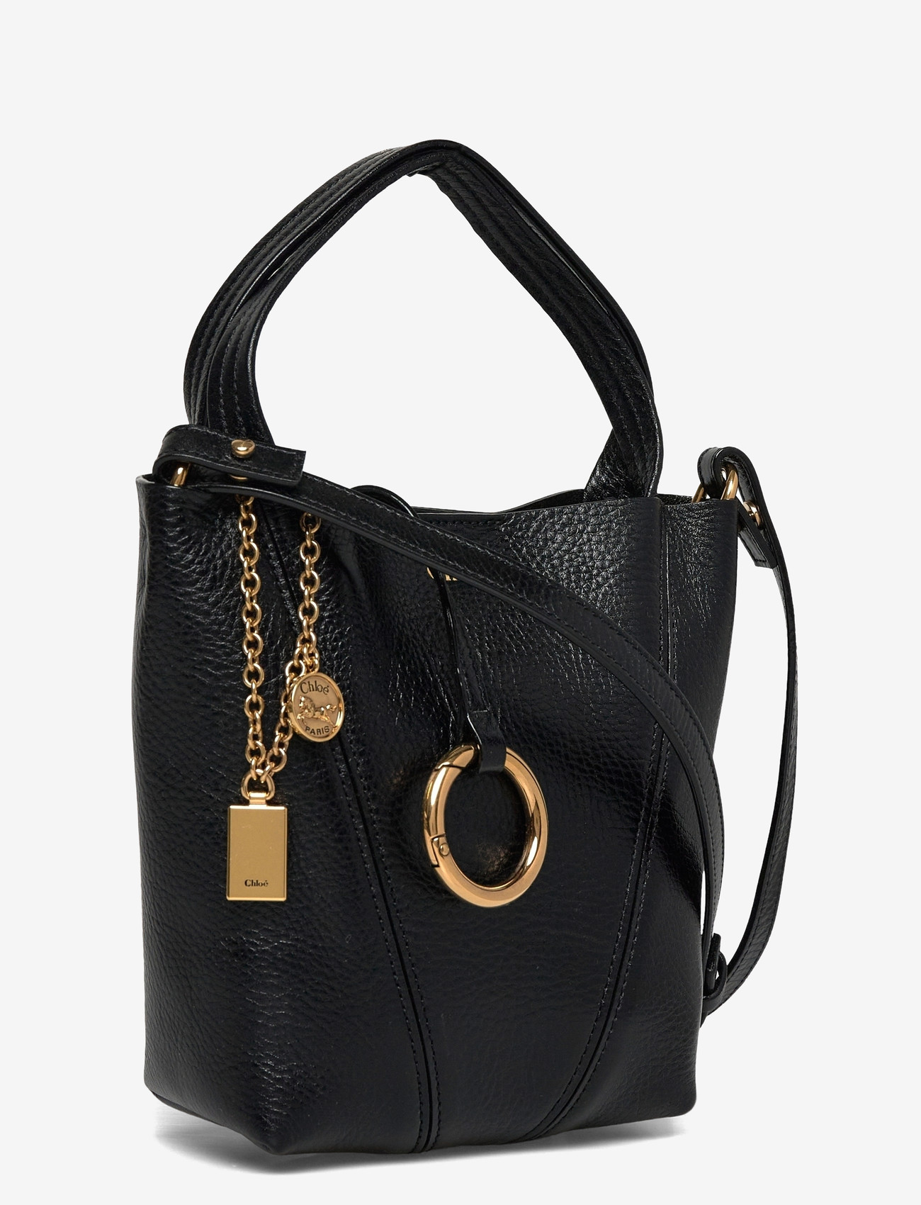 Chloé - Spin Tote Bag - tote bags - black - 2
