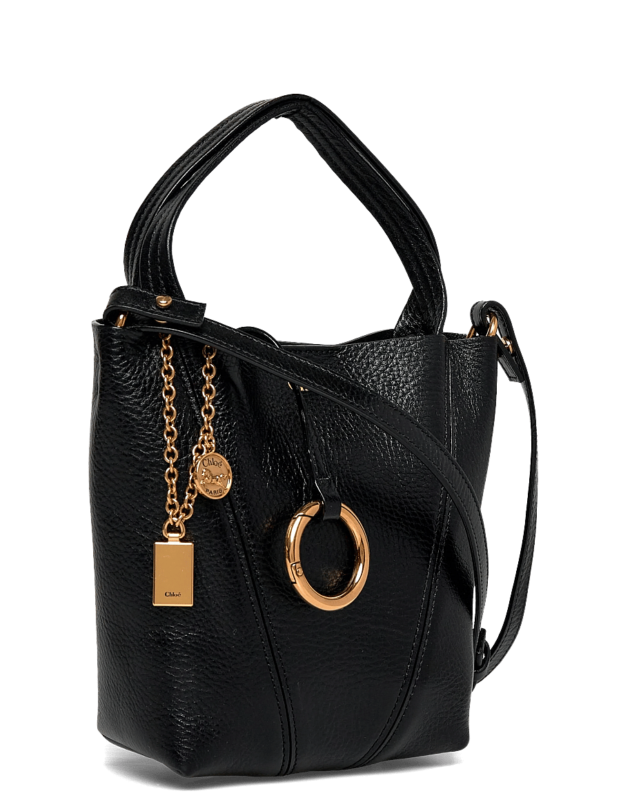 Chloé - Spin Tote Bag - tote bags - black - 2