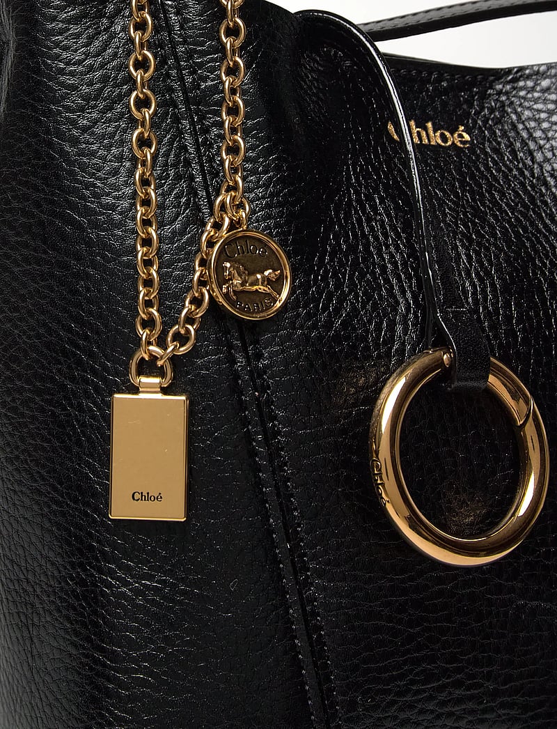 Chloé - Spin Tote Bag - tote bags - black - 4