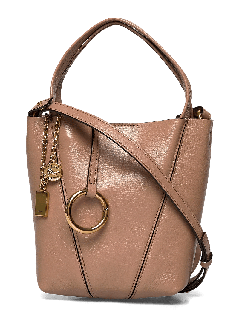 Chloé - Spin Tote Bag - tote-stiilis kotid - brown - 0