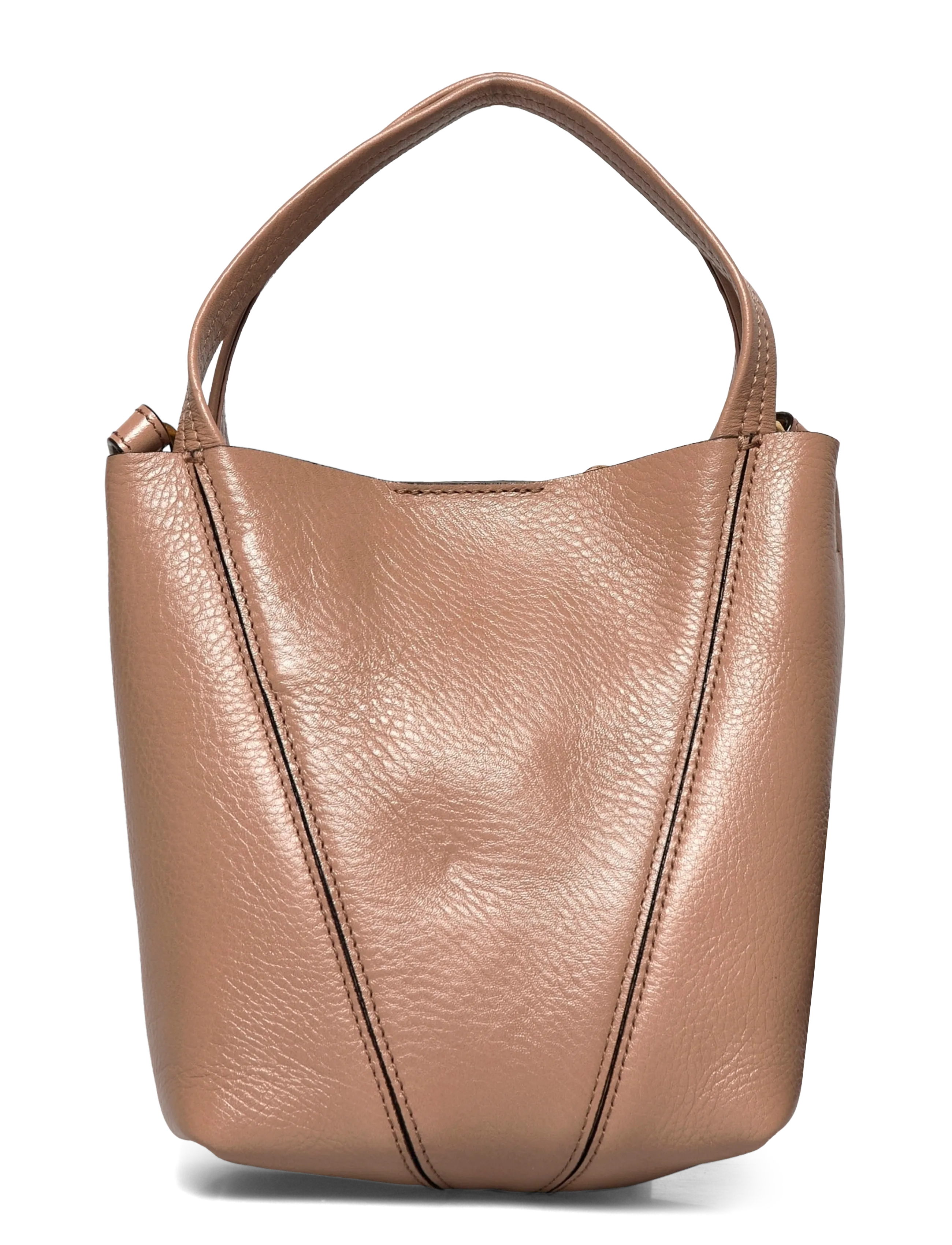Chloé - Spin Tote Bag - tote bags - brown - 1