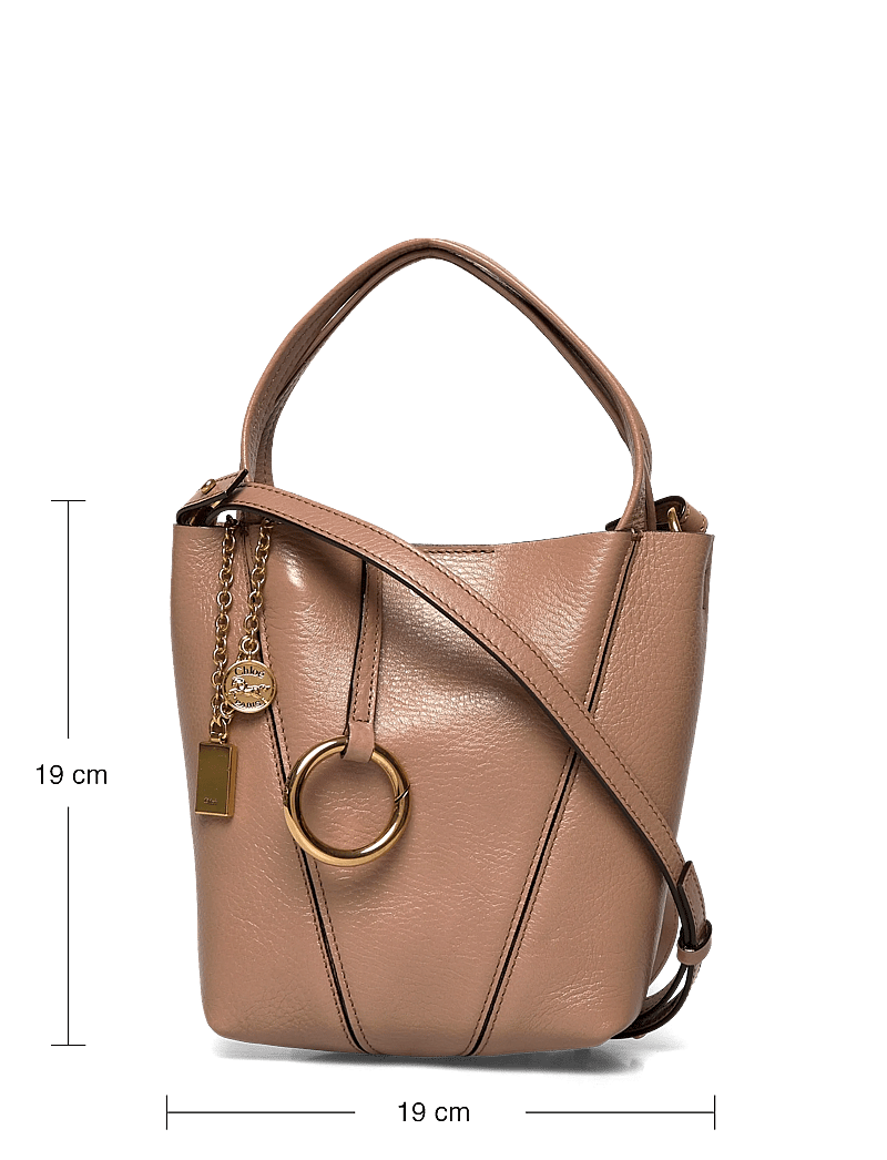 Chloé - Spin Tote Bag - tote-stiilis kotid - brown - 3