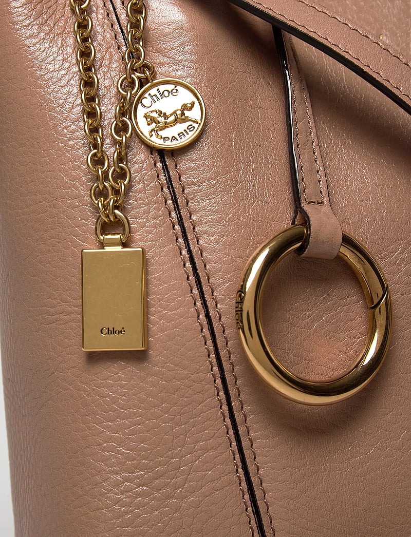 Chloé - Spin Tote Bag - tote-stiilis kotid - brown - 4