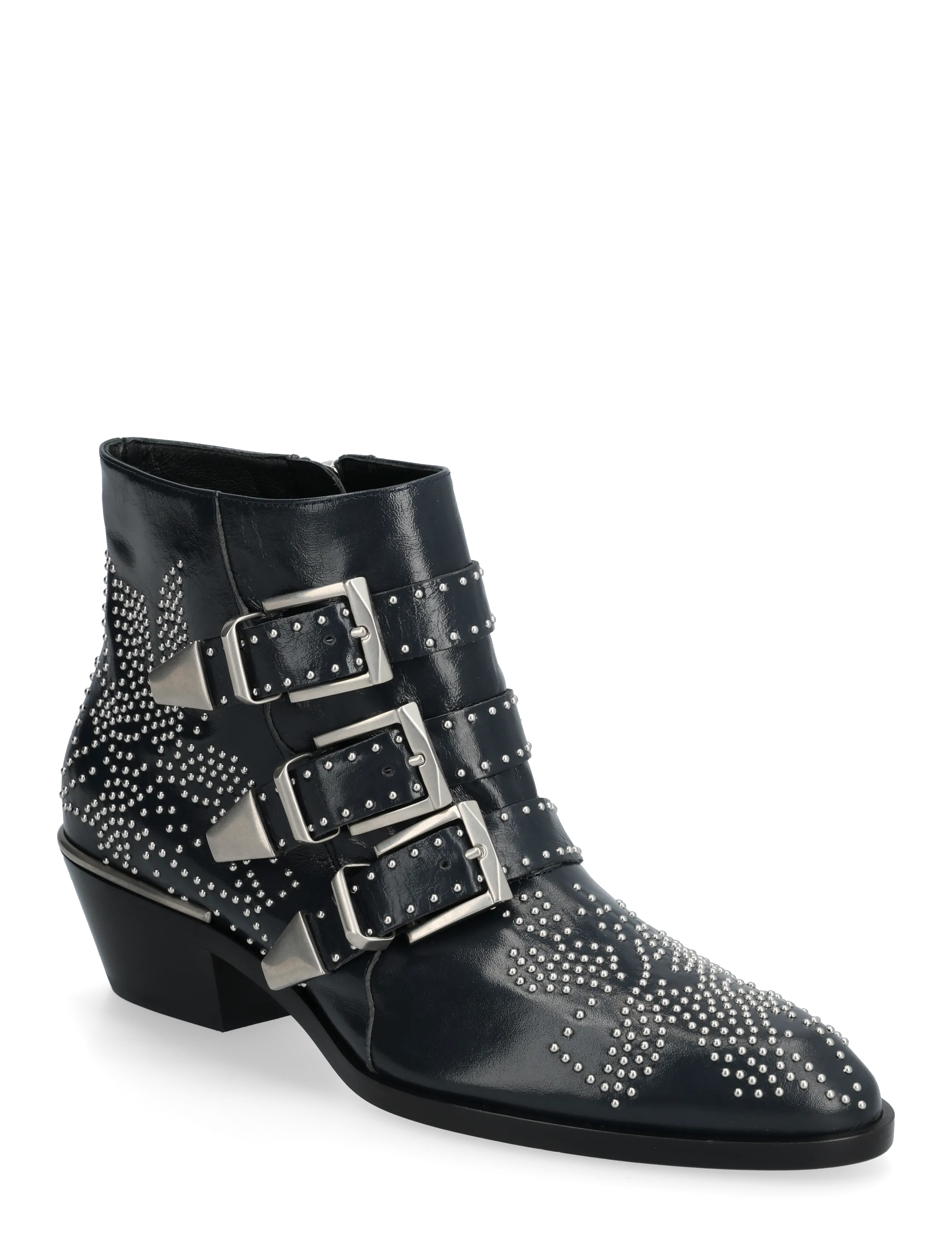 Chloé Susanna studded ankle boot - Transitional Layering - BLACK / black