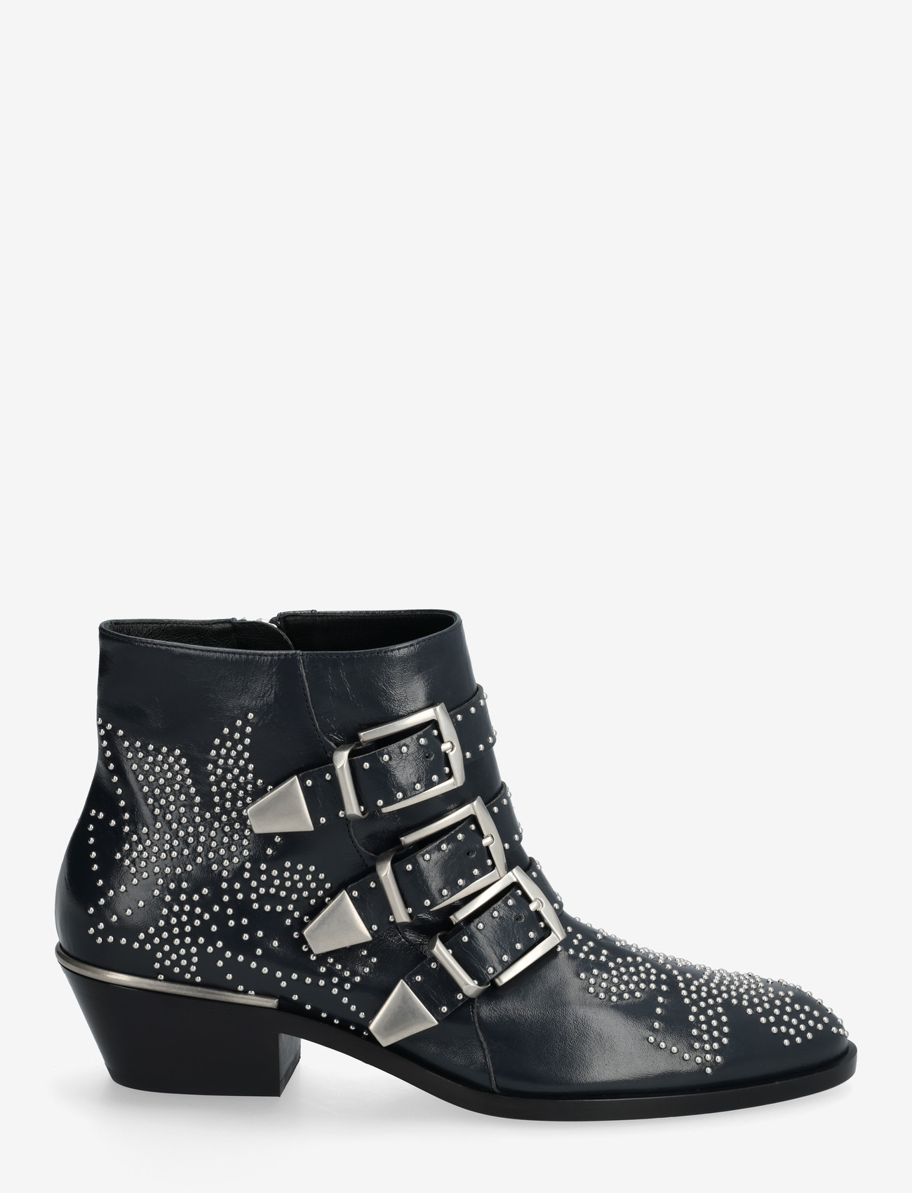 Chloé - Susanna studded ankle boot - heeled ankle boots - black - 1