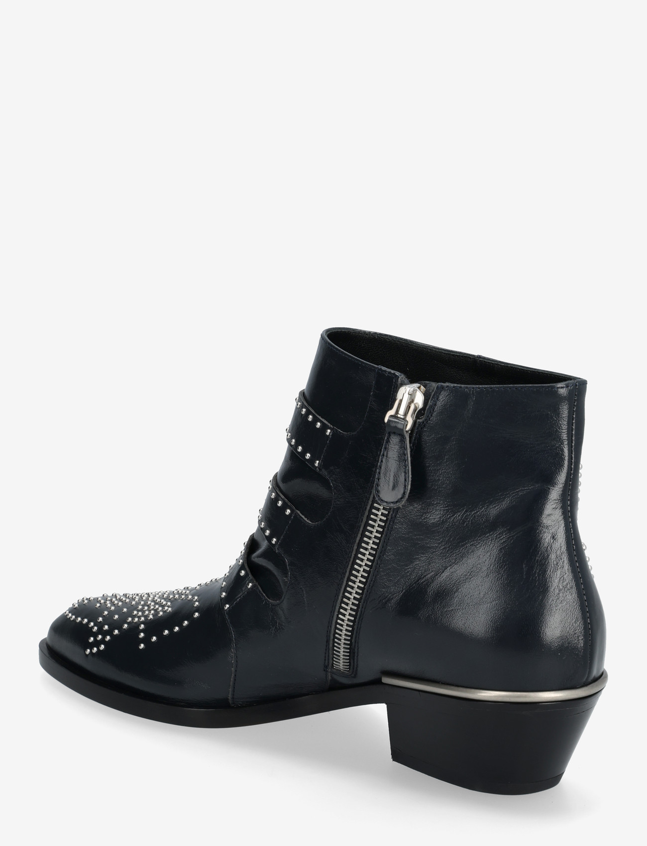 Chloé - Susanna studded ankle boot - heeled ankle boots - black - 2