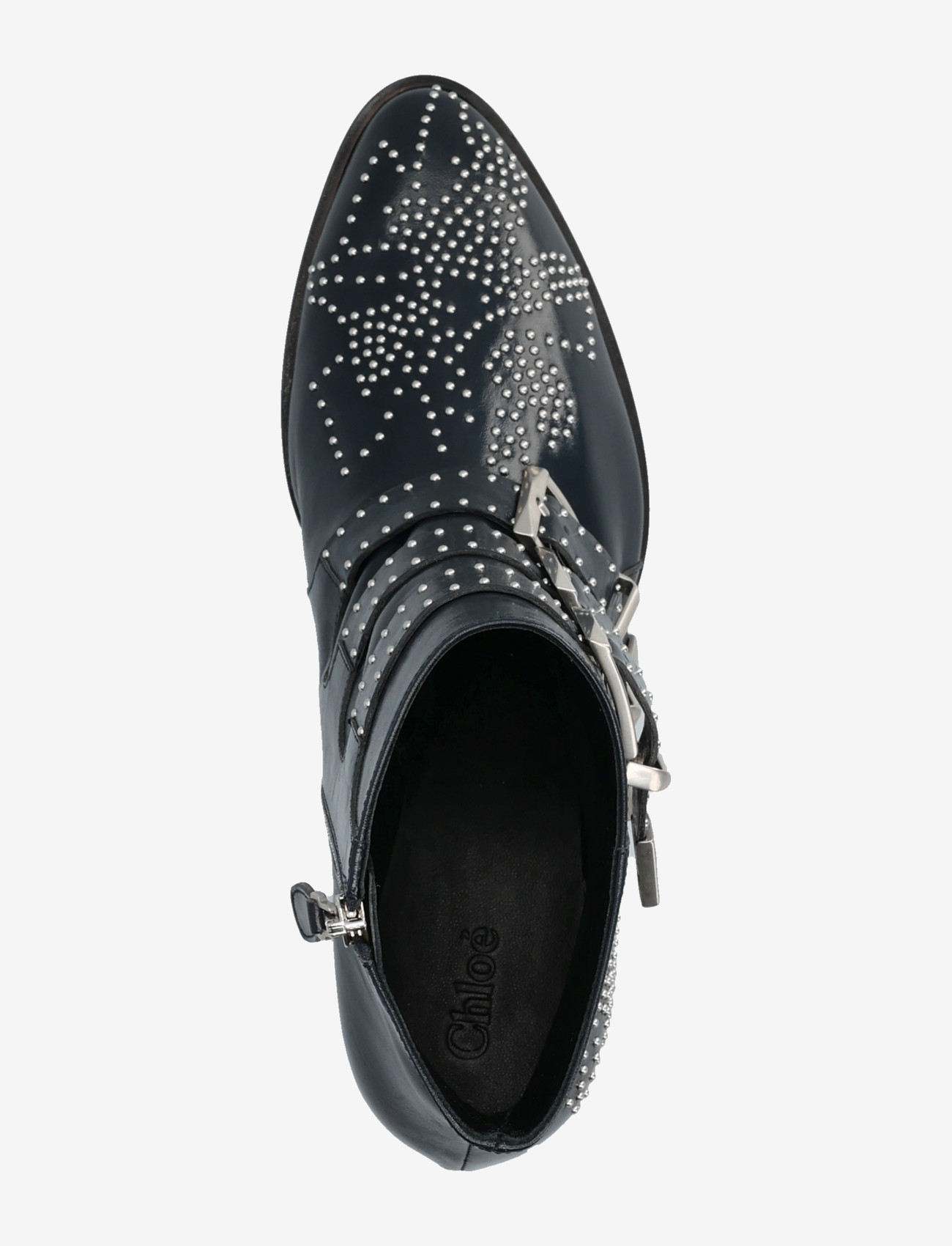 Chloé - Susanna studded ankle boot - heeled ankle boots - black - 3