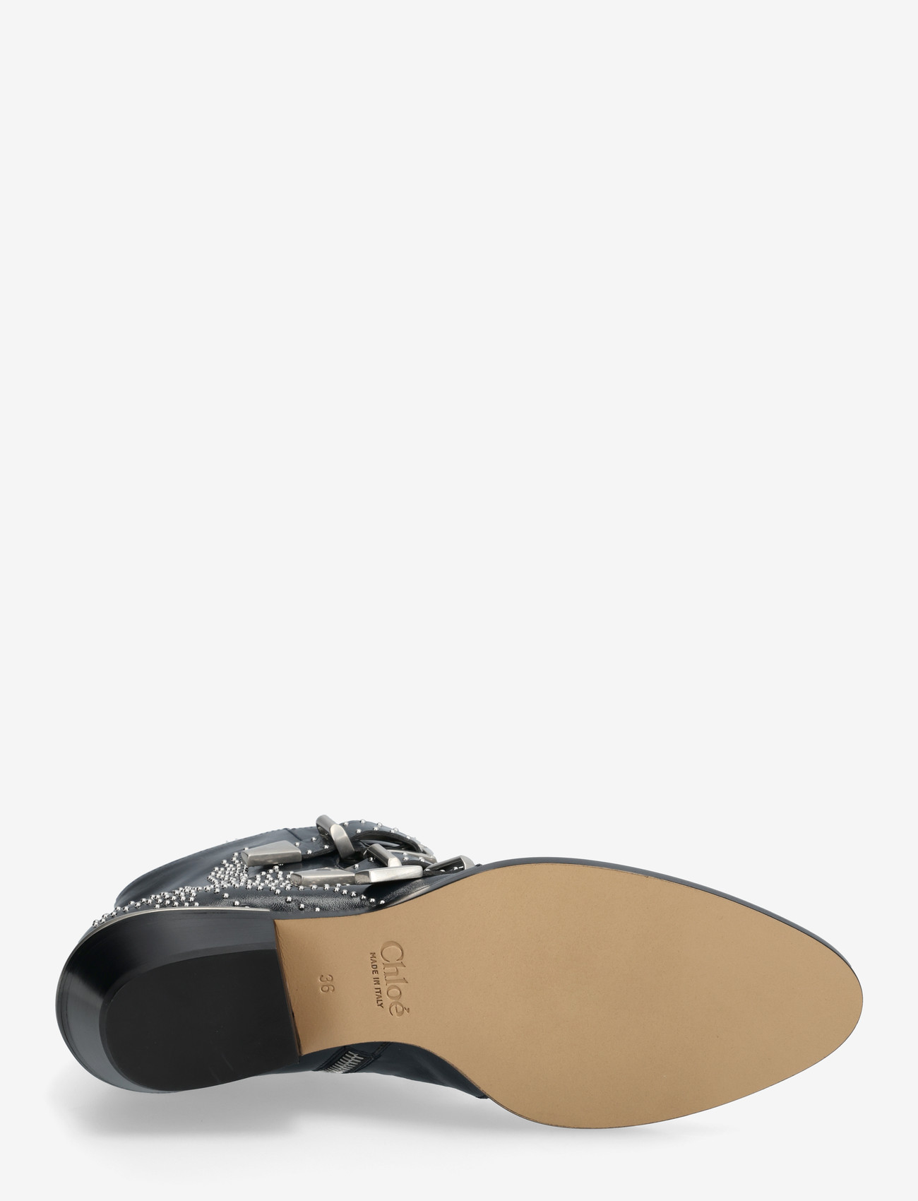 Chloé - Susanna studded ankle boot - heeled ankle boots - black - 4