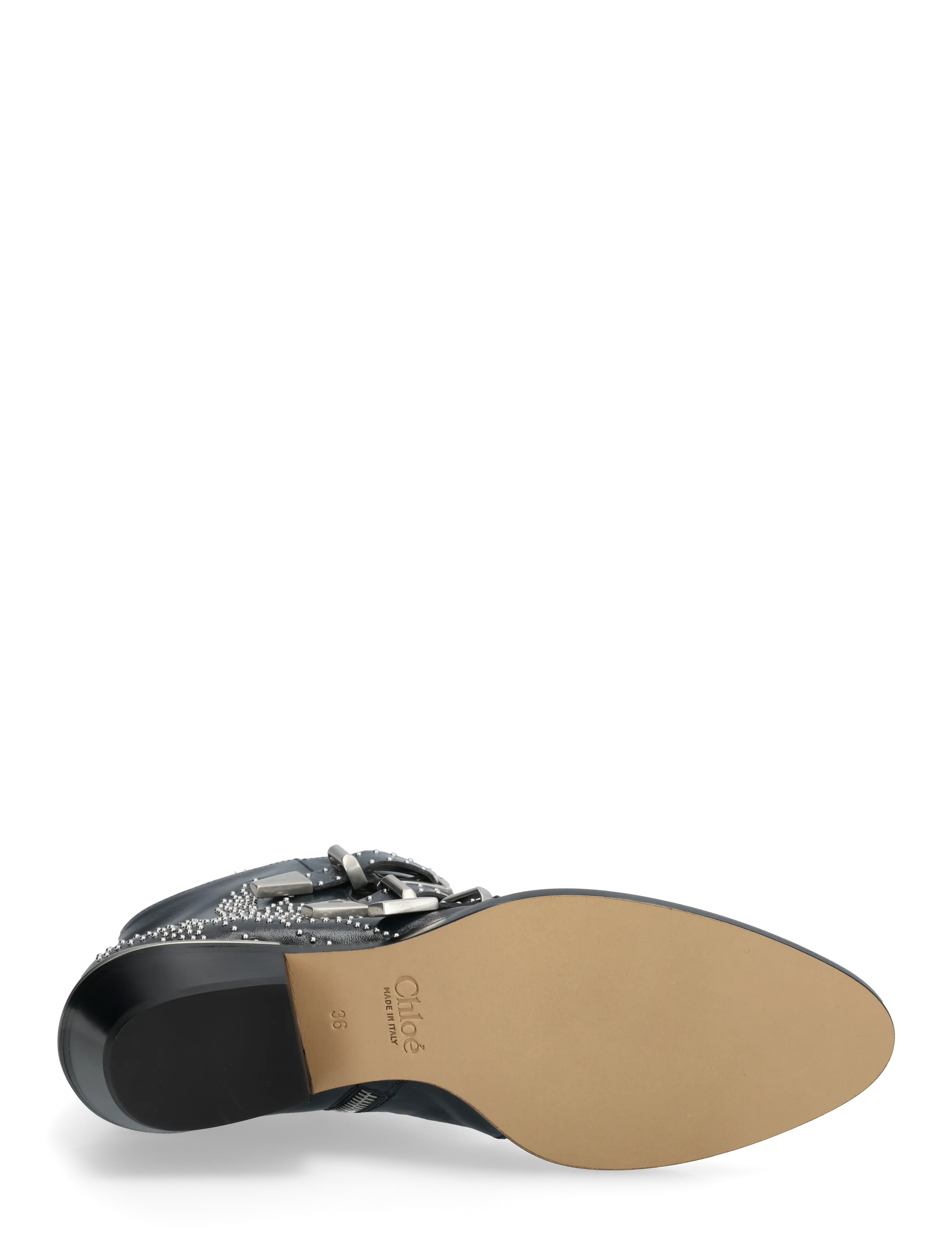 Chloé - Susanna studded ankle boot - kontsaga poolsaapad - black - 4