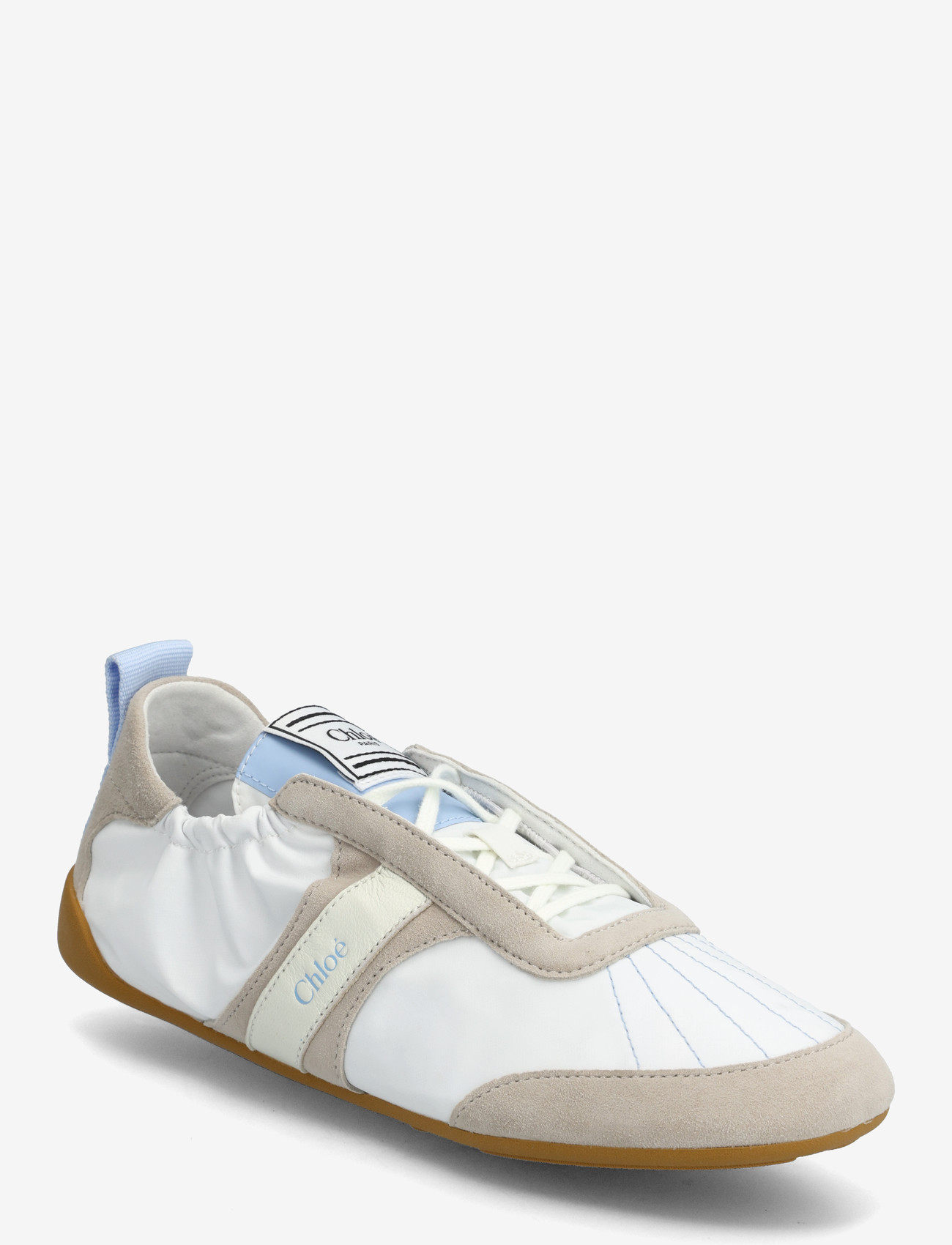 Chloé - Kick low-top sneakers - lágir strigaskór - white - 0
