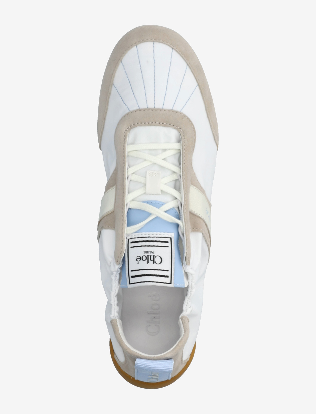 Chloé - Kick low-top sneakers - lágir strigaskór - white - 3