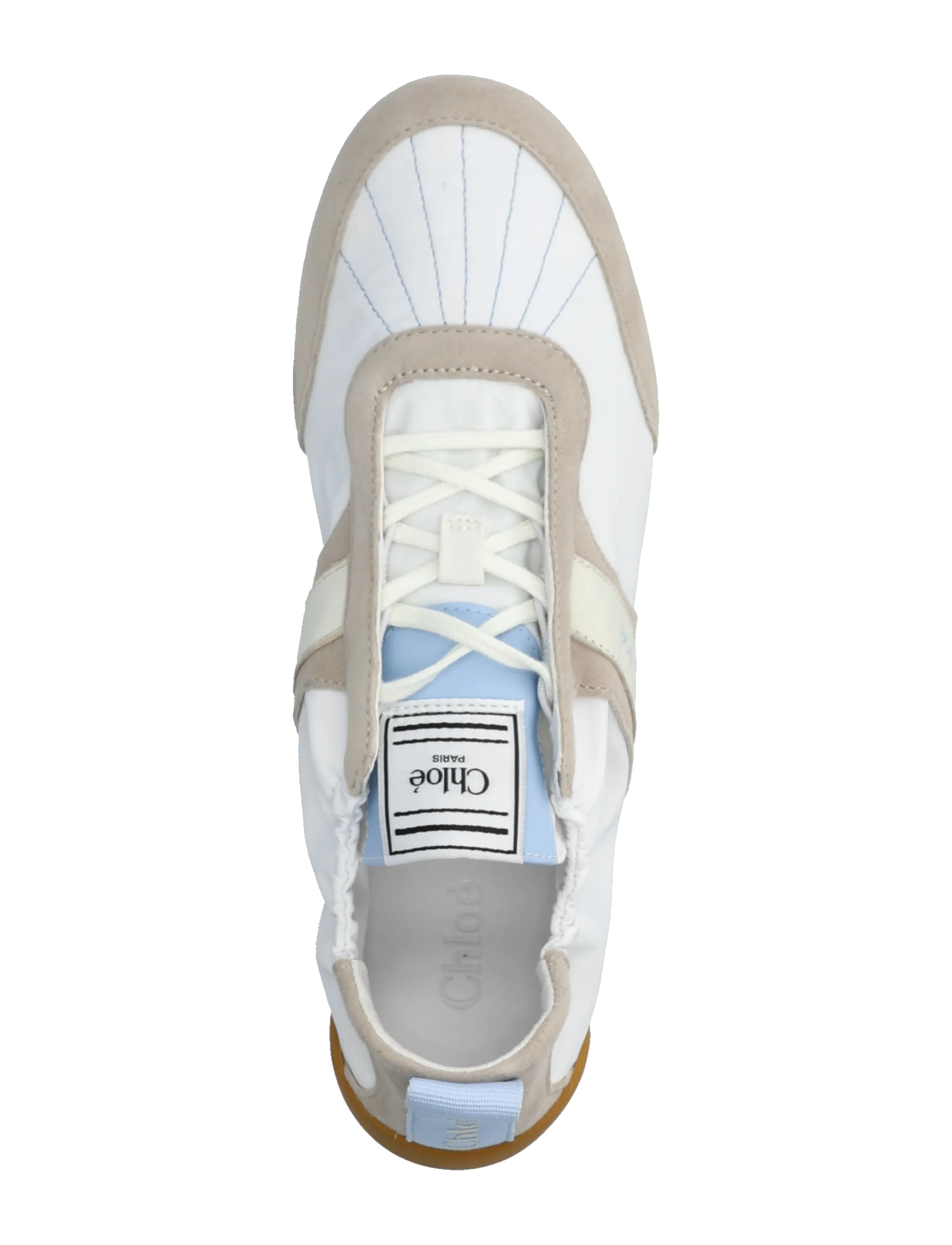 Chloé - Kick low-top sneakers - låga sneakers - white - 3