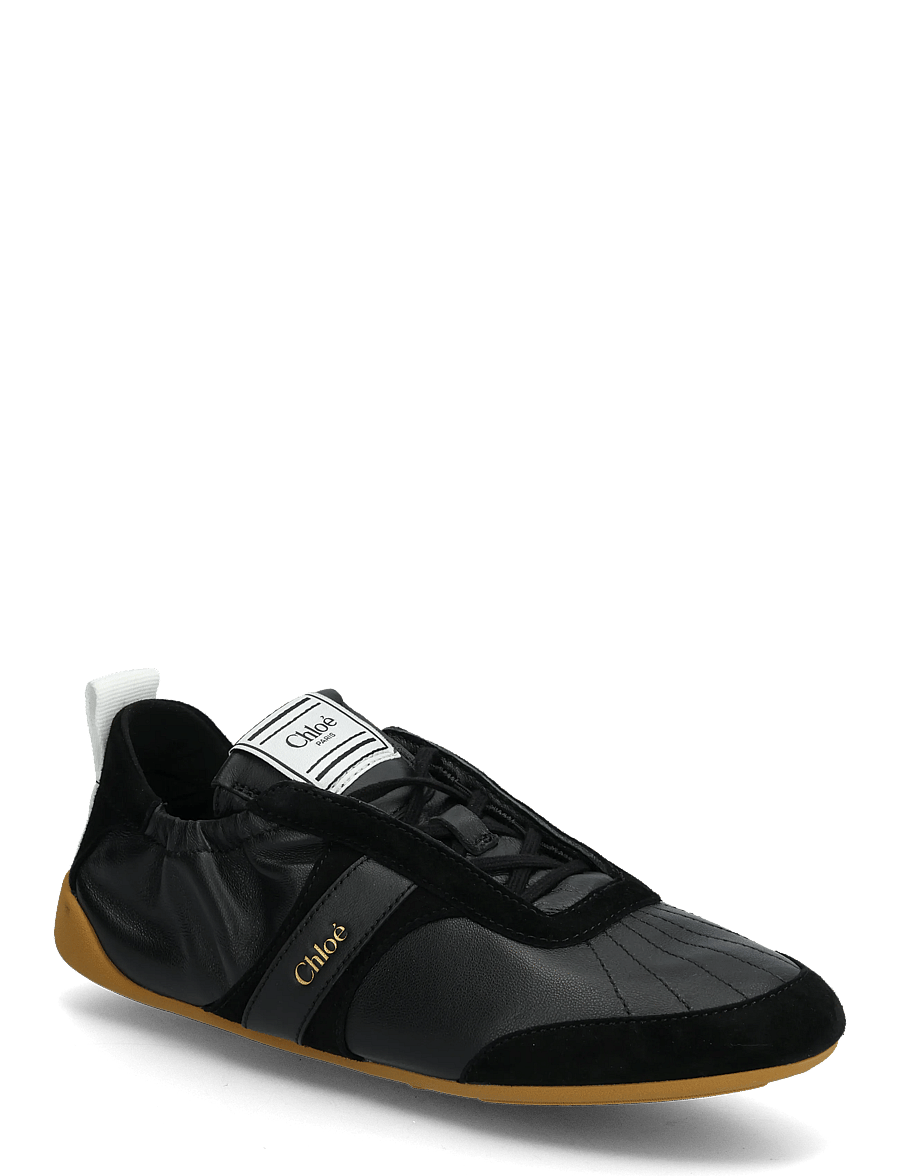 Chloé - Kick low-top sneakers - niedrige sneaker - black - 0