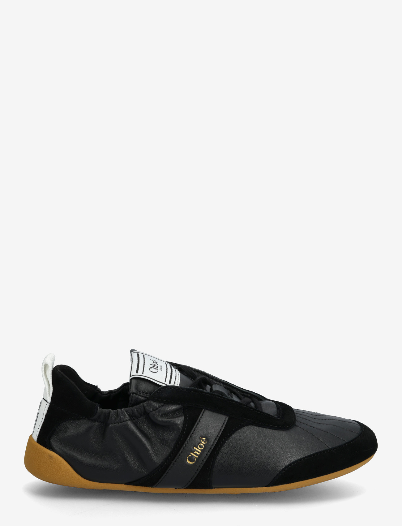 Chloé - Kick low-top sneakers - lágir strigaskór - black - 1