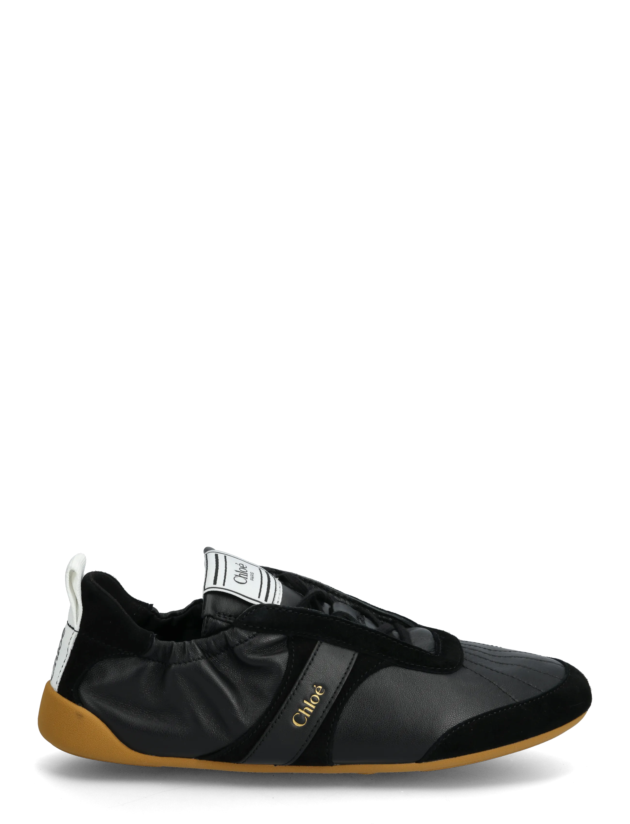 Chloé - Kick low-top sneakers - lave sneakers - black - 1
