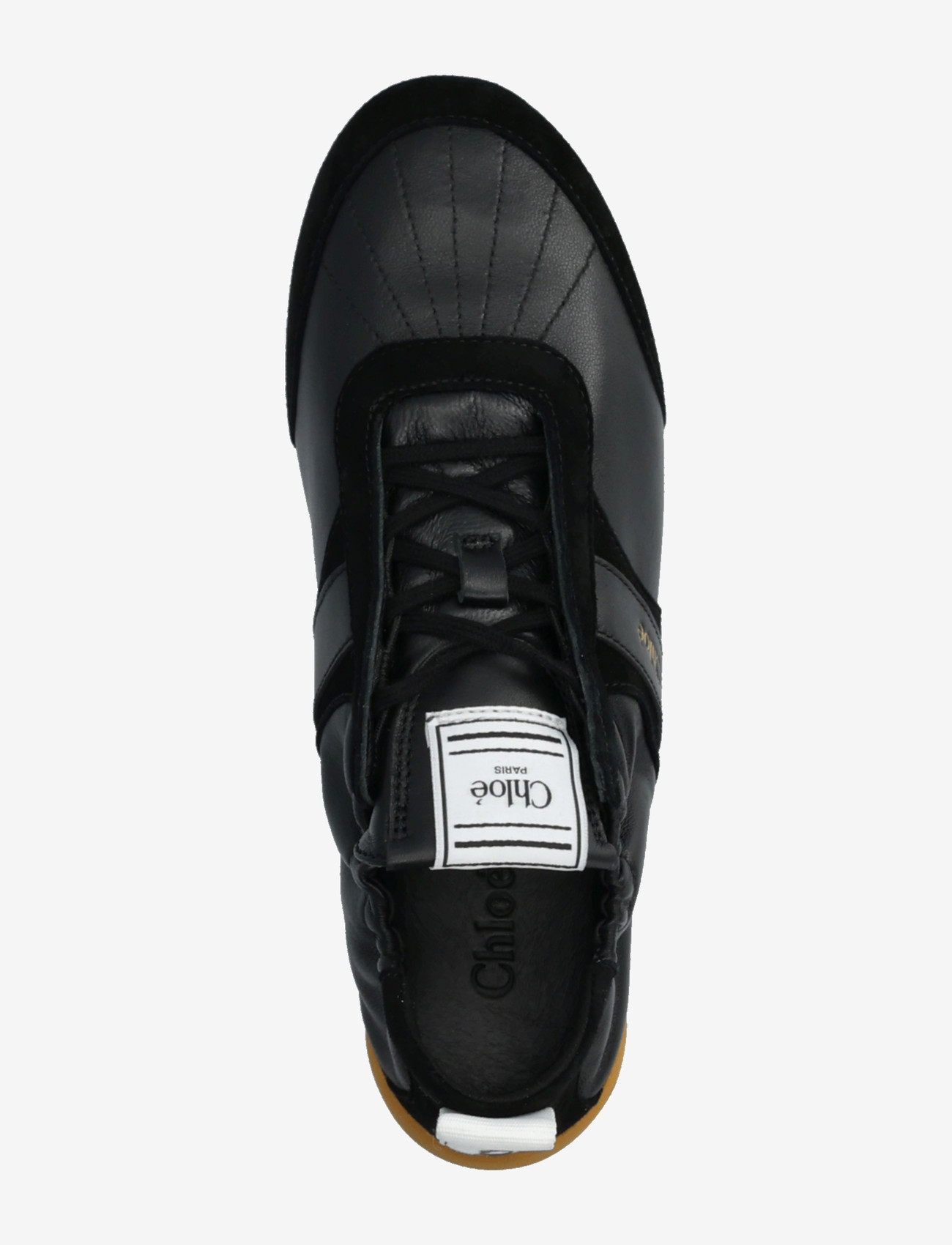 Chloé - Kick low-top sneakers - lágir strigaskór - black - 3