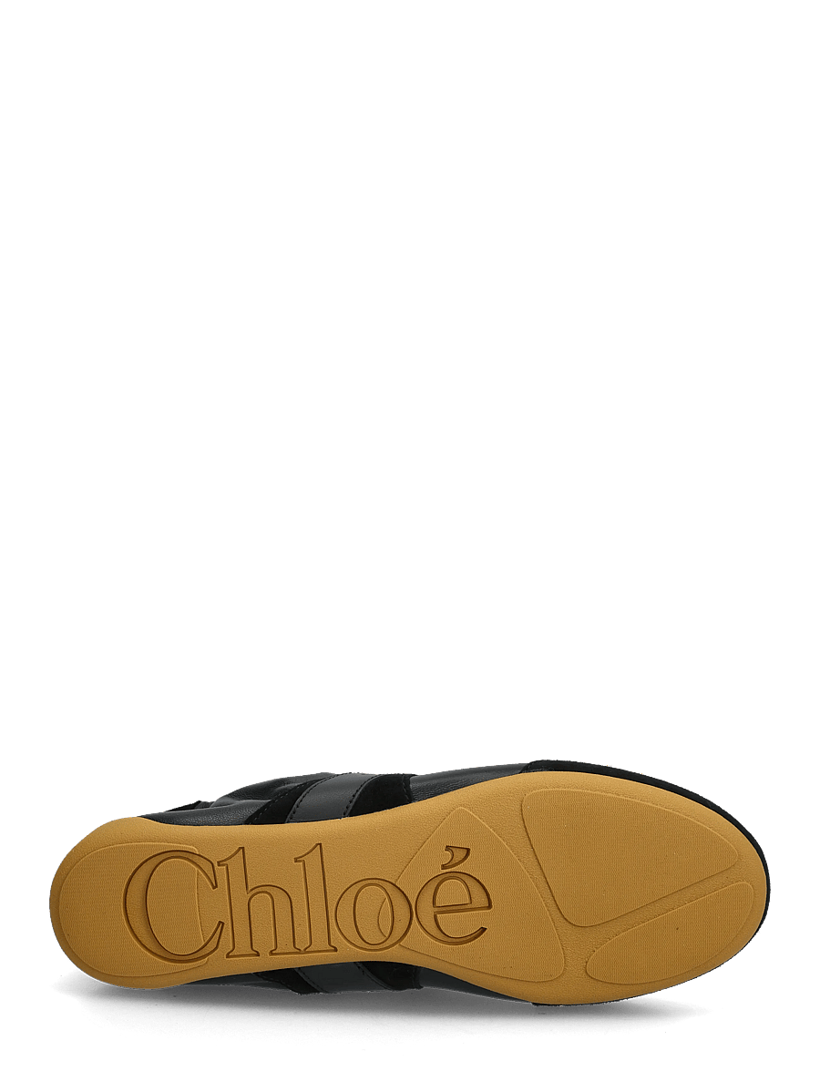 Chloé - Kick low-top sneakers - niedrige sneaker - black - 4