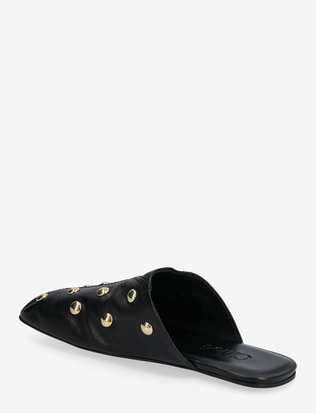 Chloé - Rita Studded Leather Mules - flade mules - black - 2