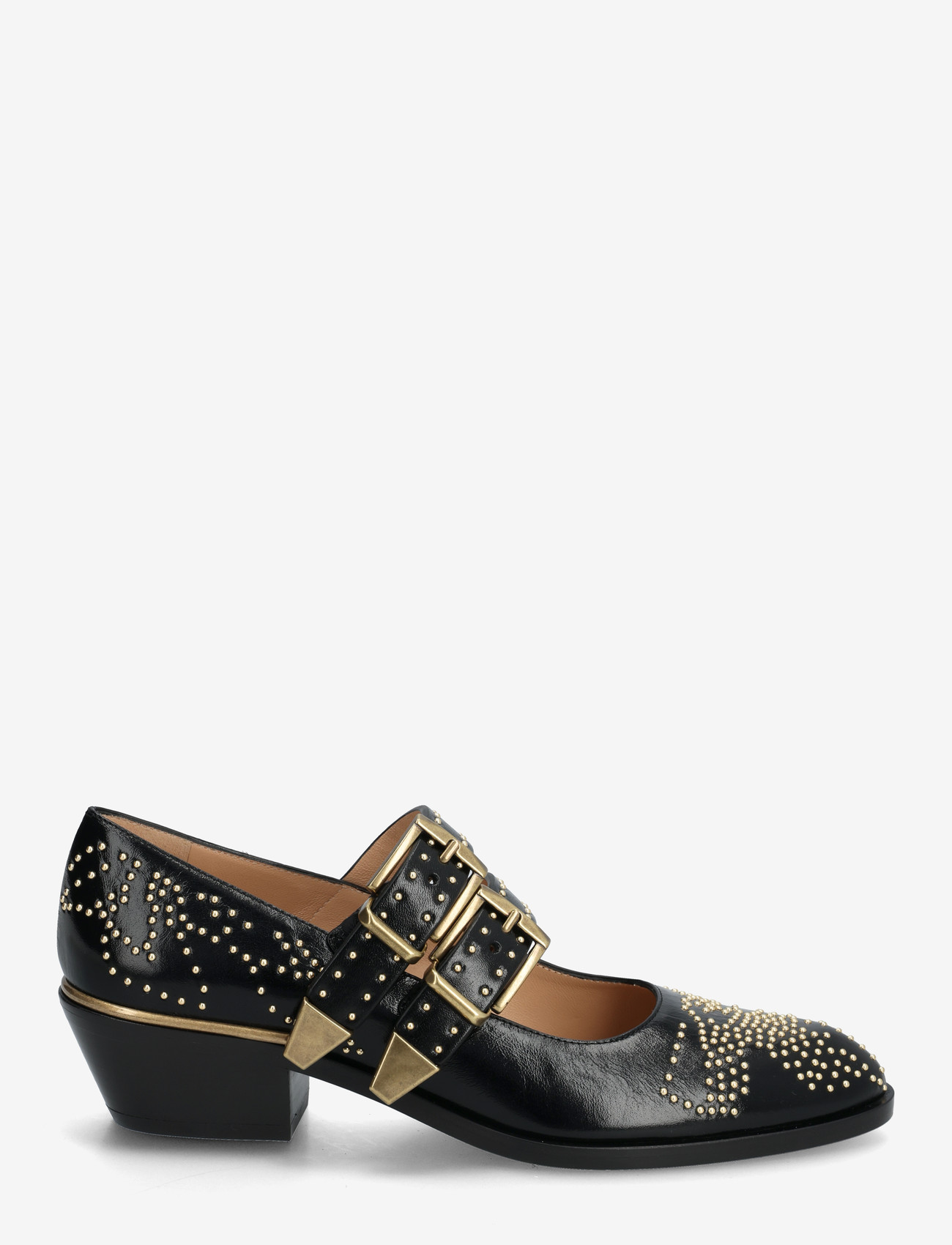 Chloé - Susanna 40 studded leather Mary Jane pumps - special occasions - black - 1
