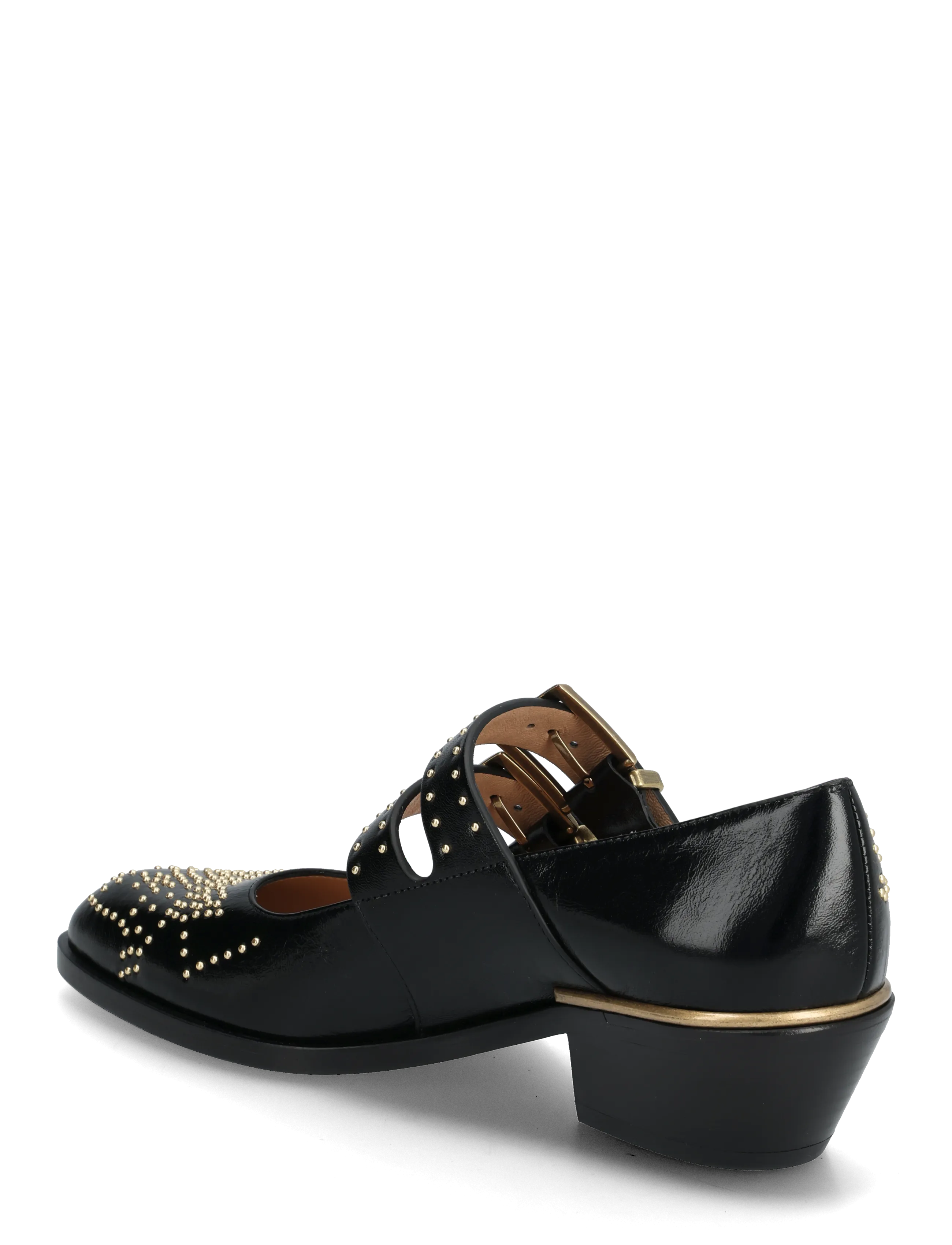 Susanna 40 Studded Leather Mary Jane Pumps 3