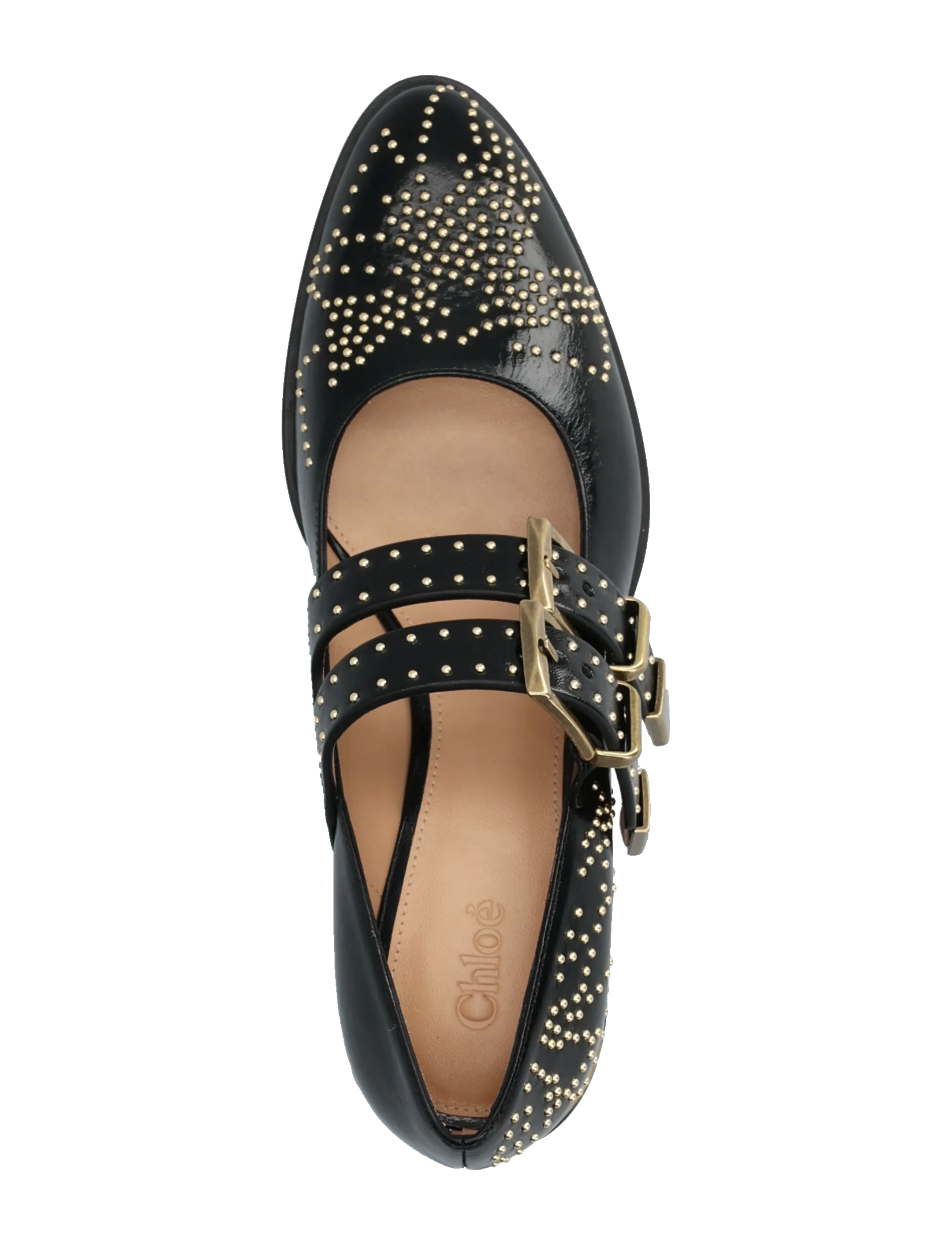 Susanna 40 Studded Leather Mary Jane Pumps 4