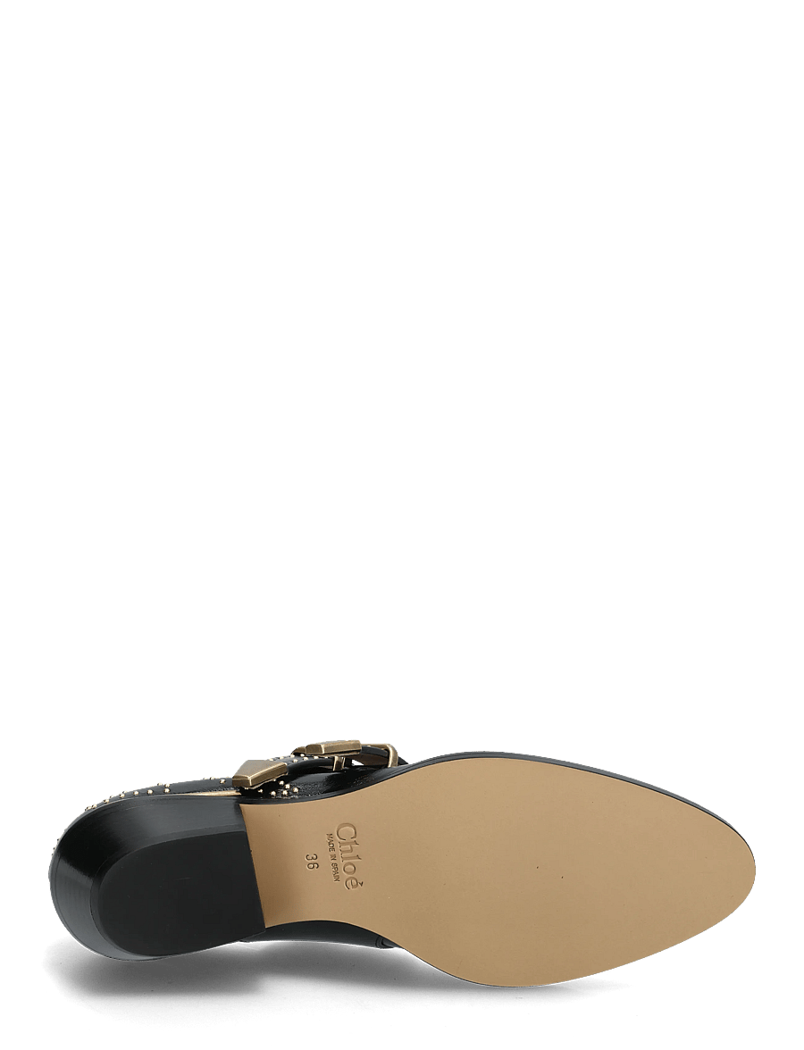 Chloé - Susanna 40 studded leather Mary Jane pumps - special occasions - black - 4