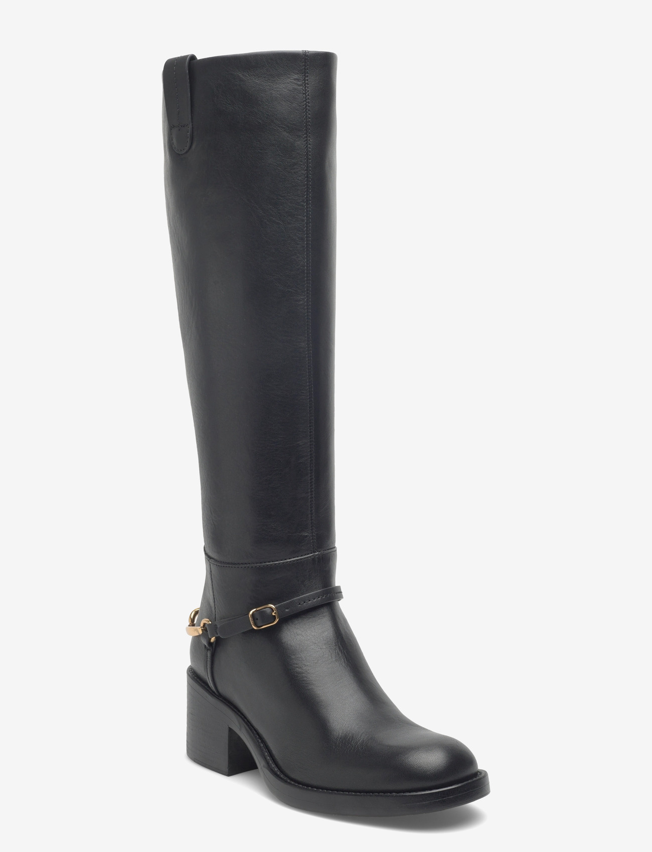 Chloé - Dakota leather knee-high boots - langskaftede - black - 0