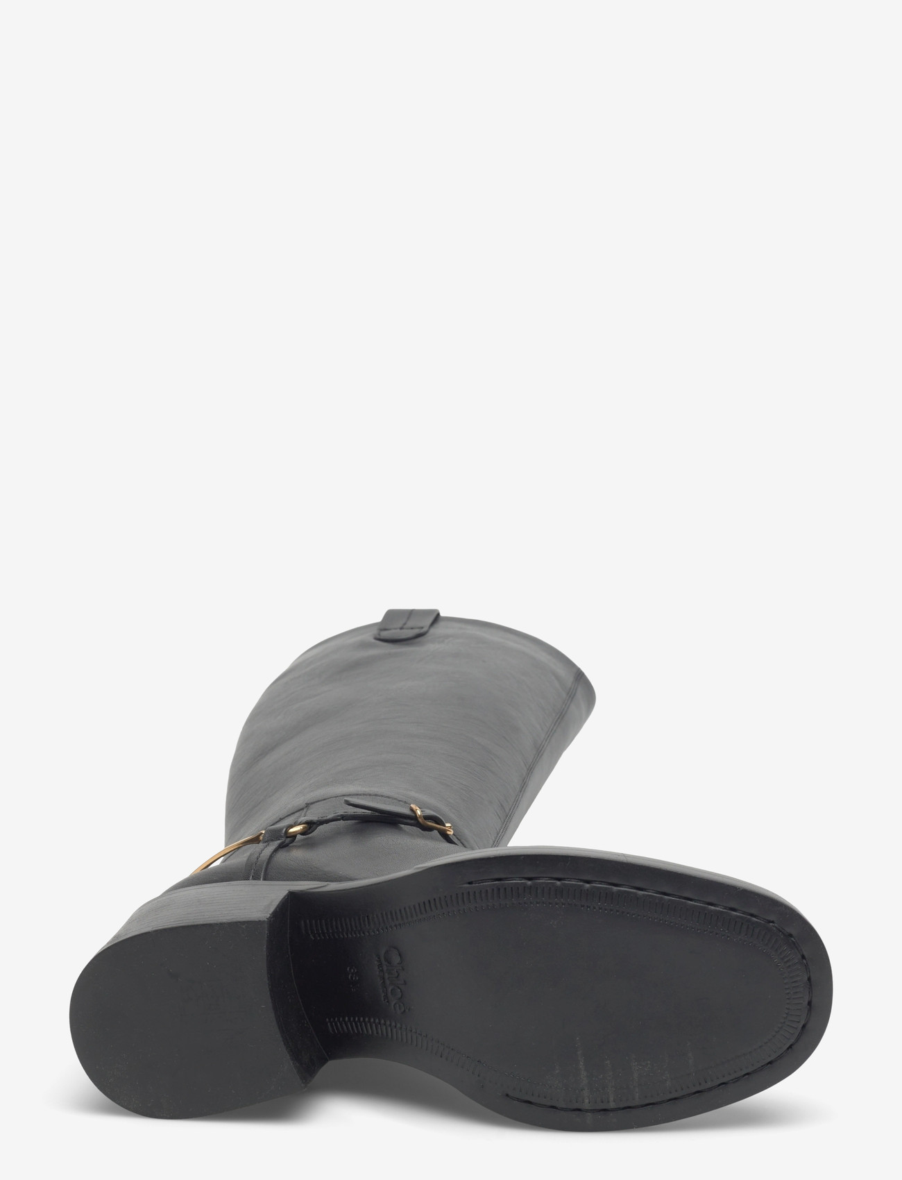 Chloé - Dakota leather knee-high boots - langskaftede - black - 4