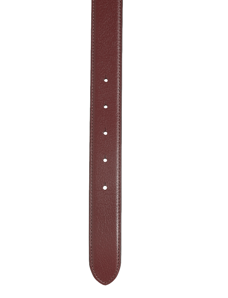 Chloé - Iconic Logo Leather Belt - leren riemen - brown - 2