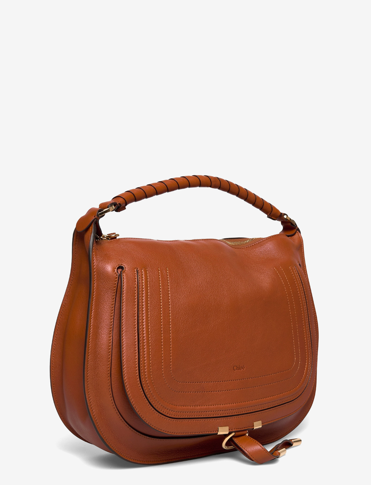 Chloé - Marcie Shoulder Bag - shoulder bags - brown - 2