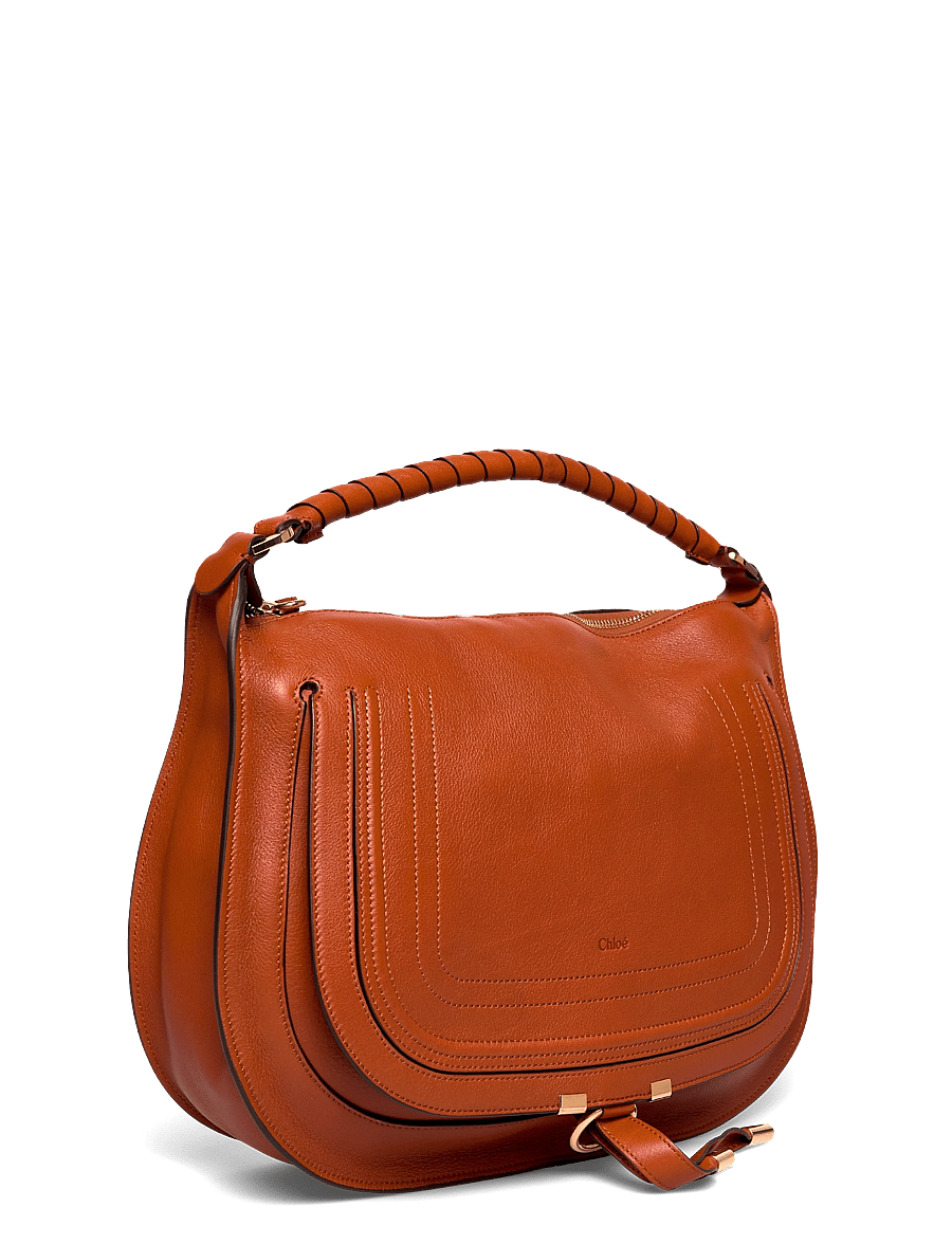 Chloé - Marcie Shoulder Bag - taschen - brown - 2